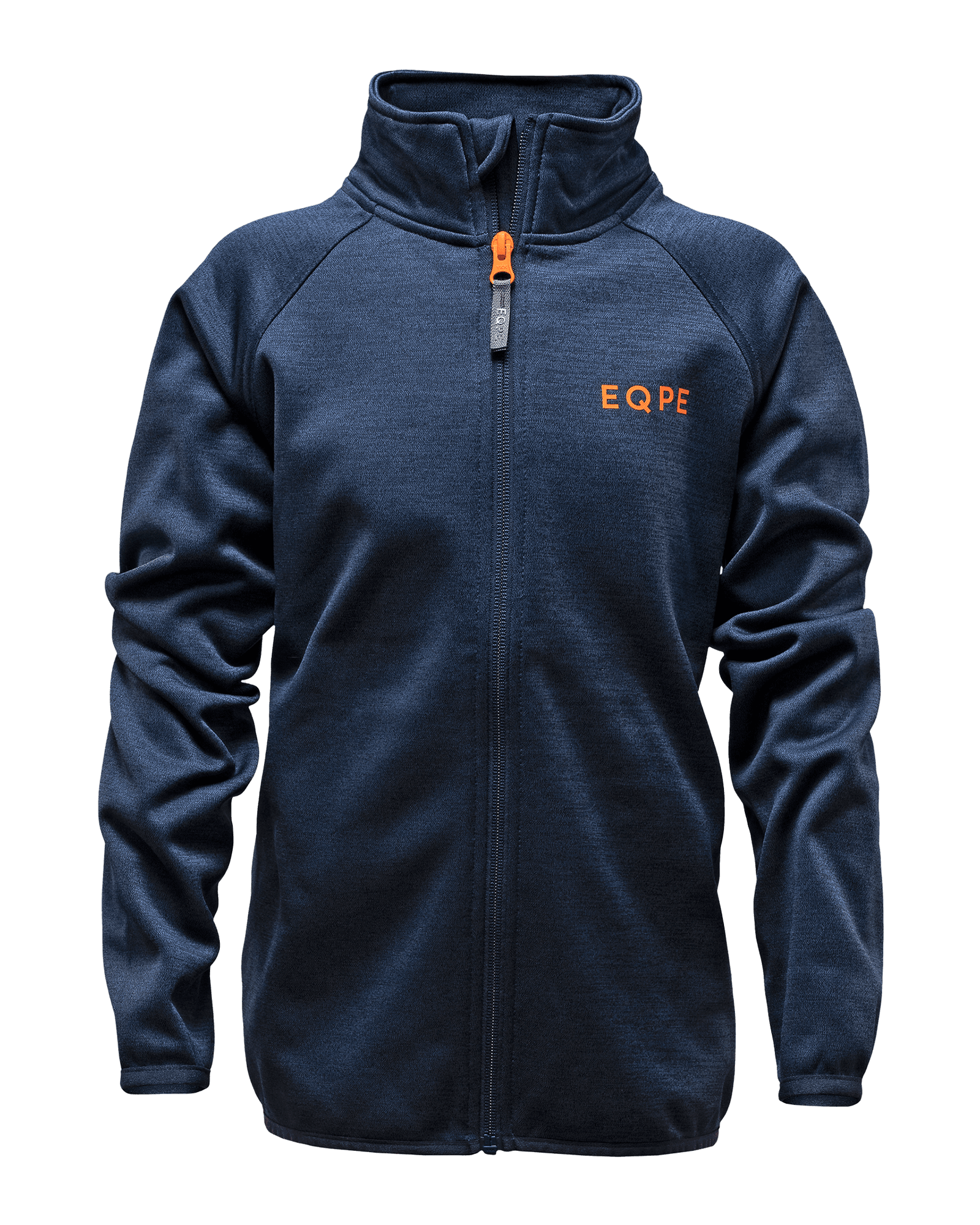 Qanuk Melange Fleece JR Dark Navy Melange