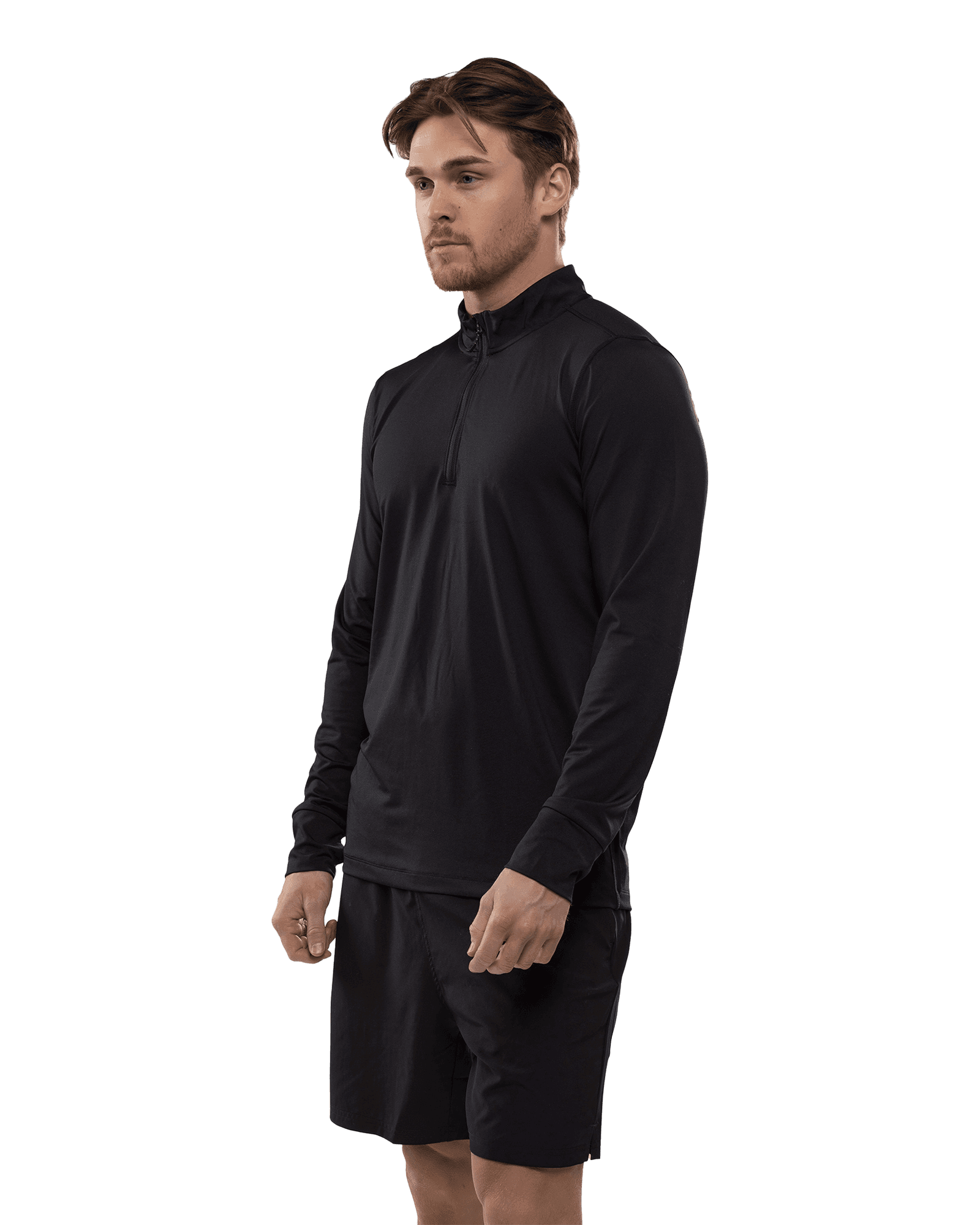 Rosse 1/2 Zip M Deep Black