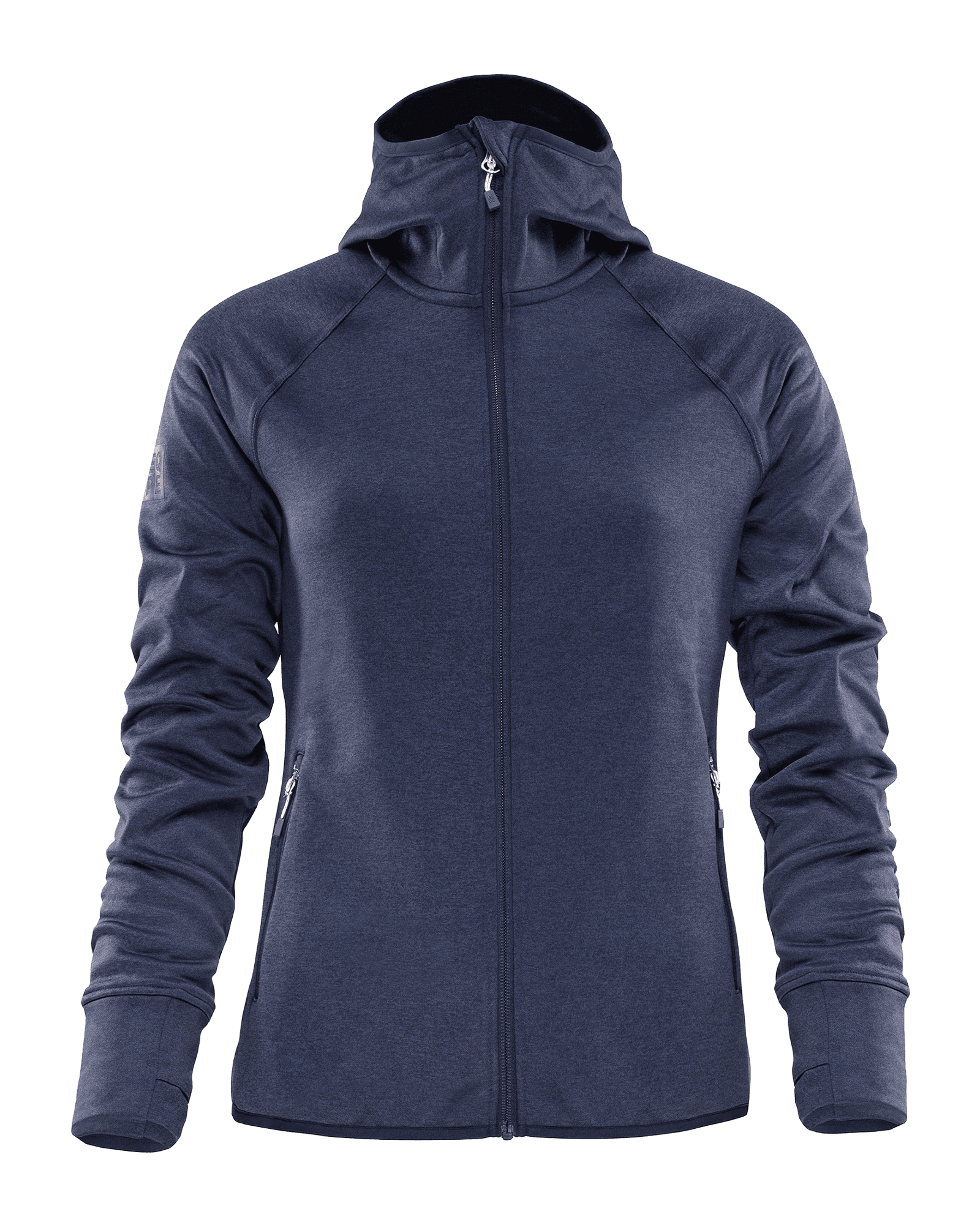 Gida Fleece Hood W Navy Blazer Melange