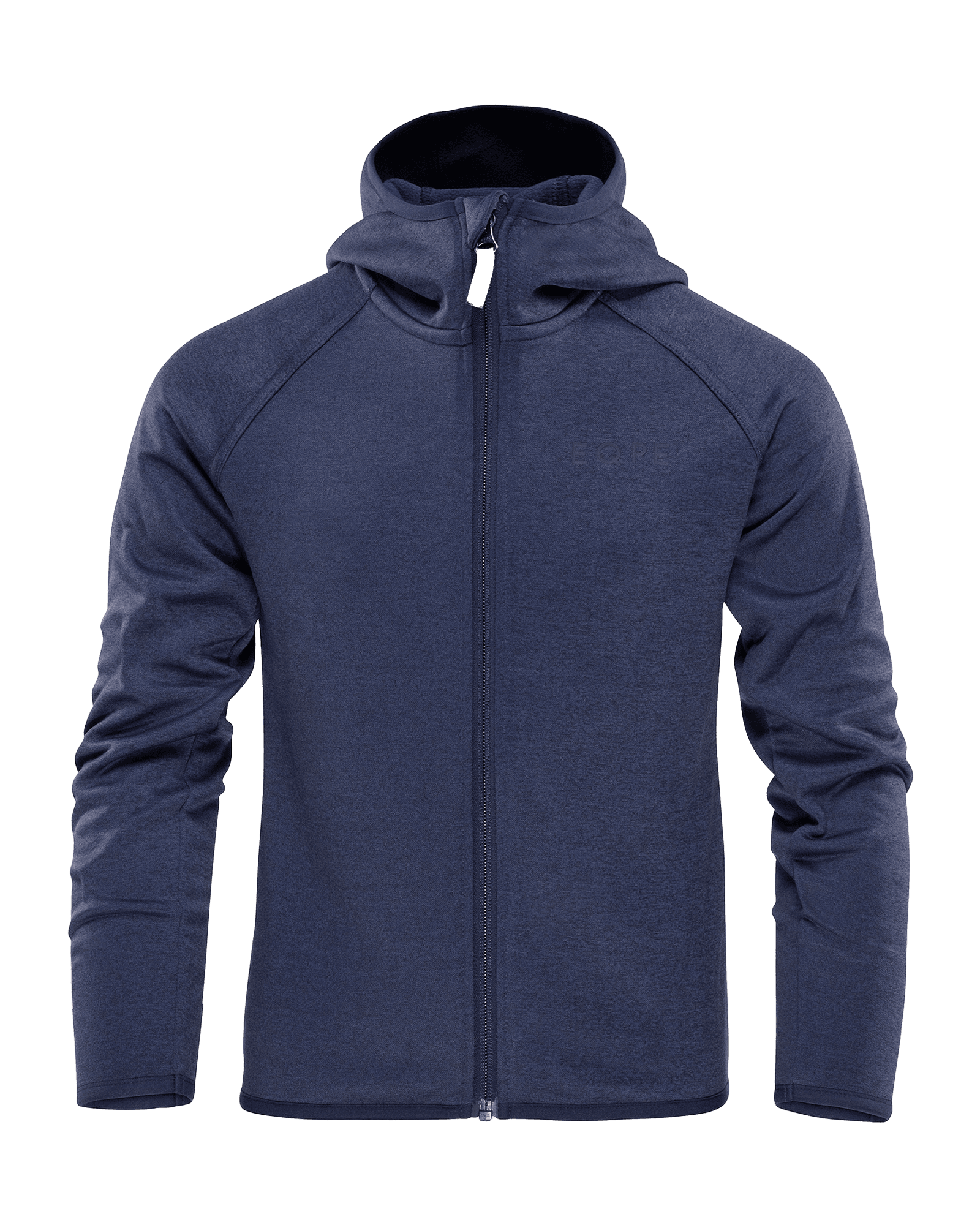 Qanuk Fleece Hood JR Navy Blazer Melange