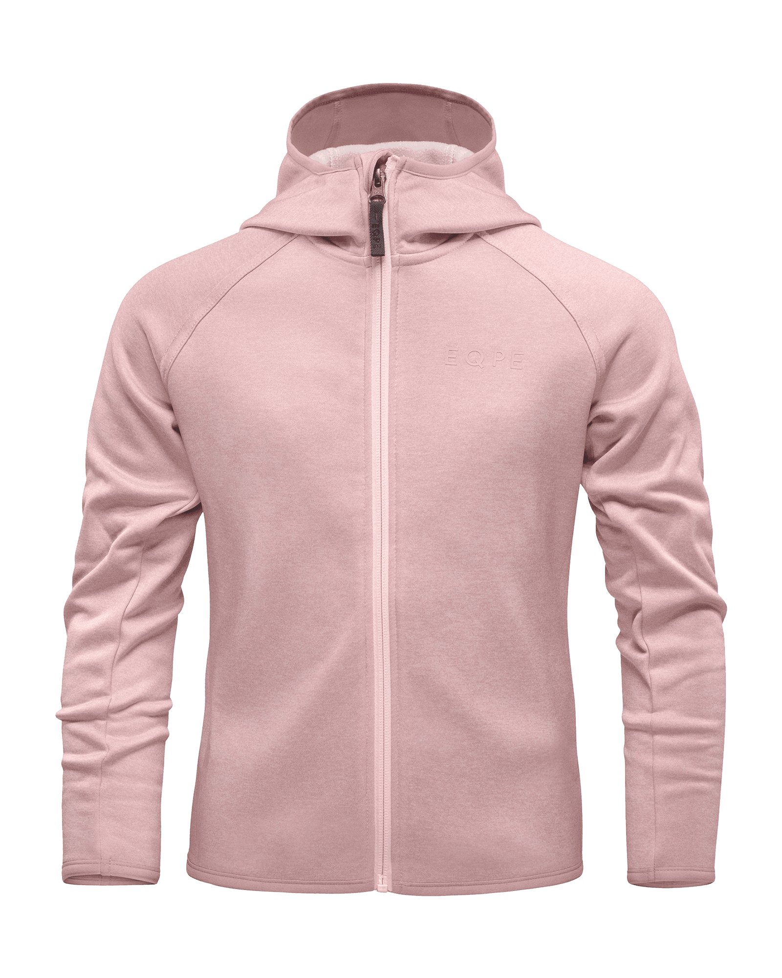 Qanuk Fleece Hood JR Pale Rose Melange
