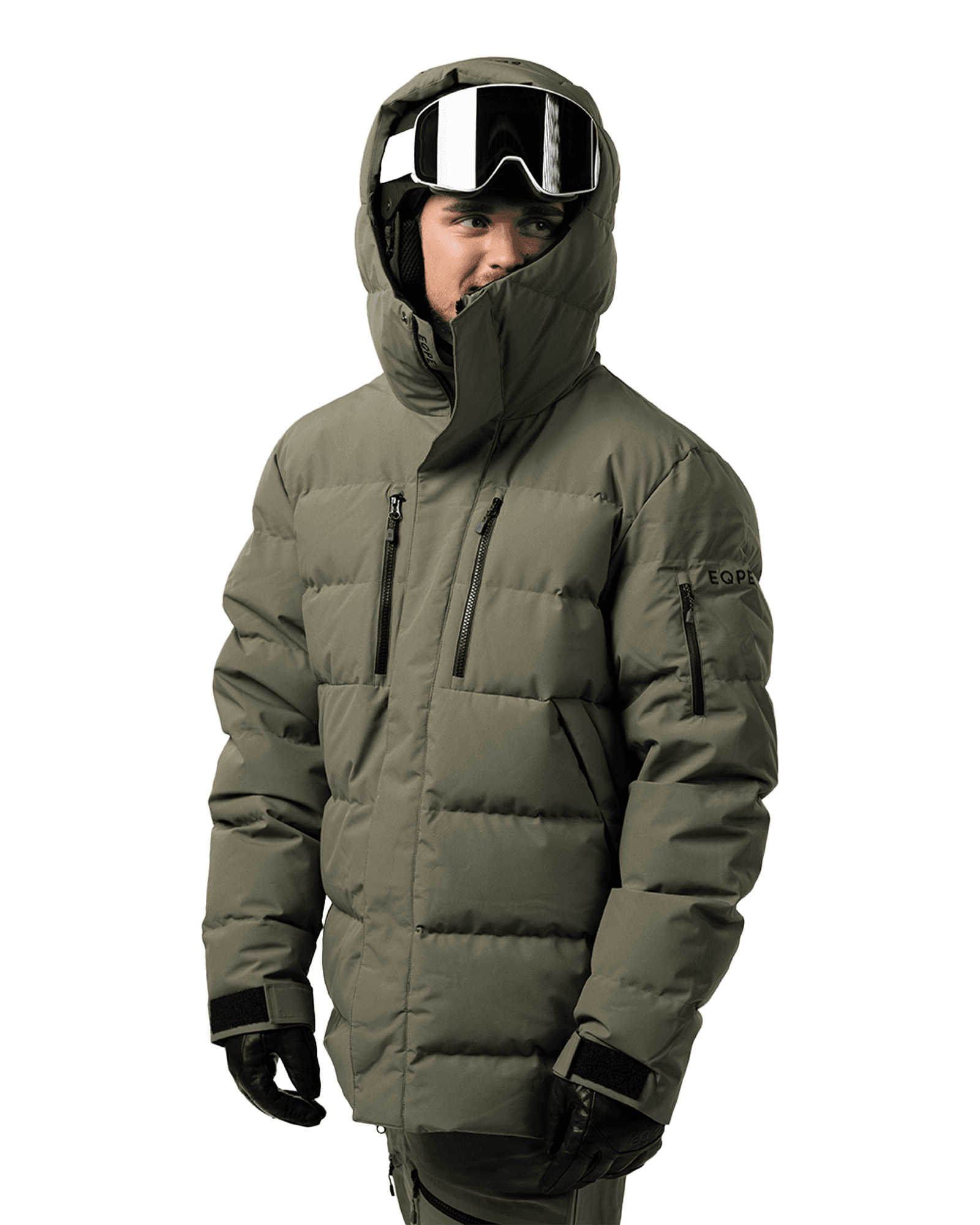 Rido Ski Down Lichen Green