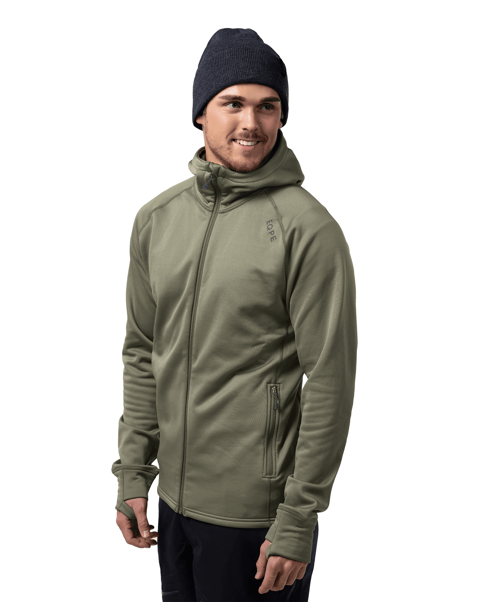 Habllek Midlayer Hood M Litchen Green
