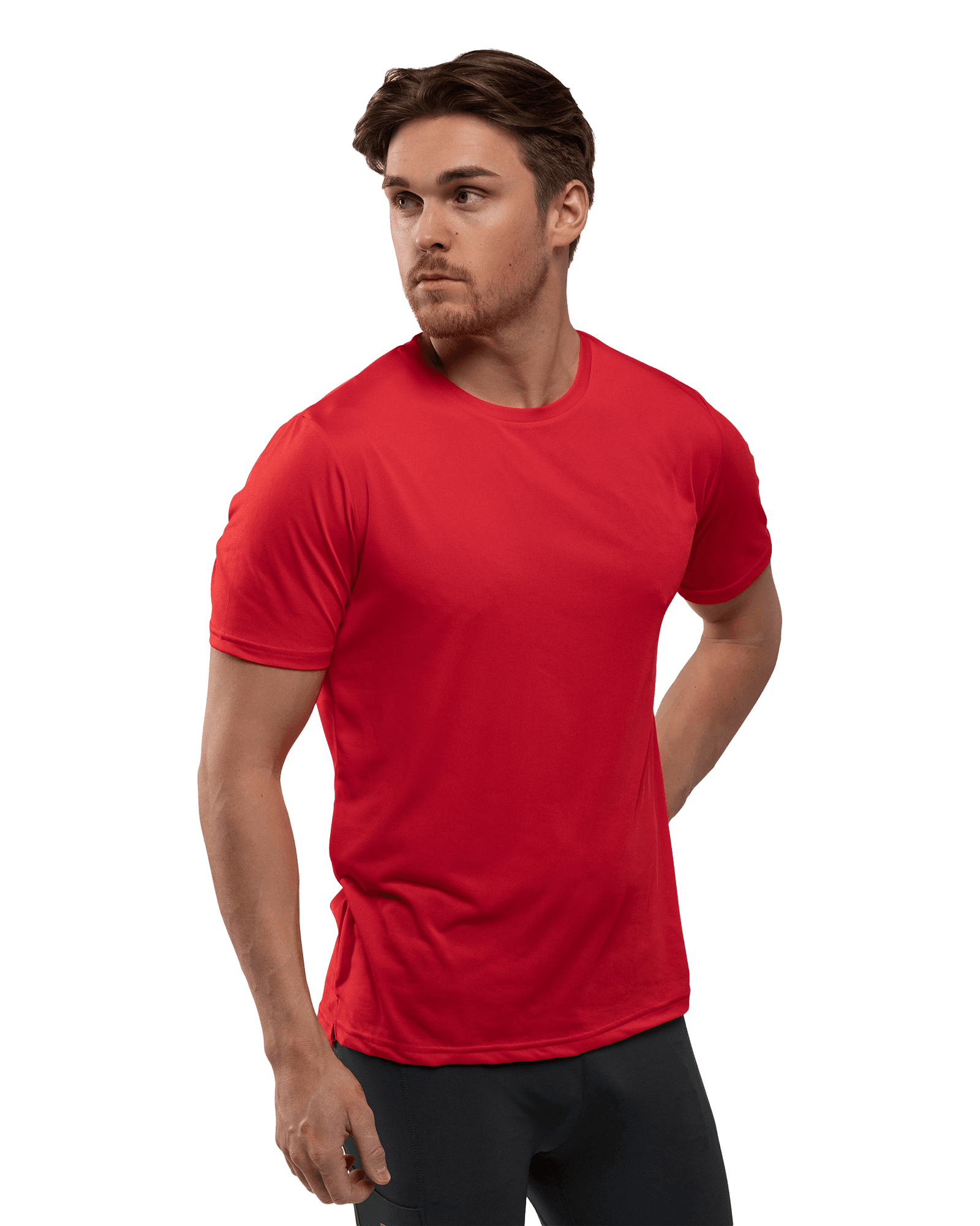 Bïelve Active Tee M High Risk Red
