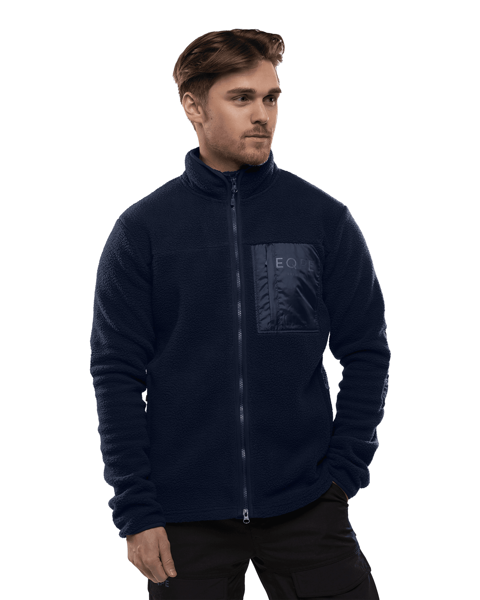 Habllek Pile Jacket M Navy Blazer