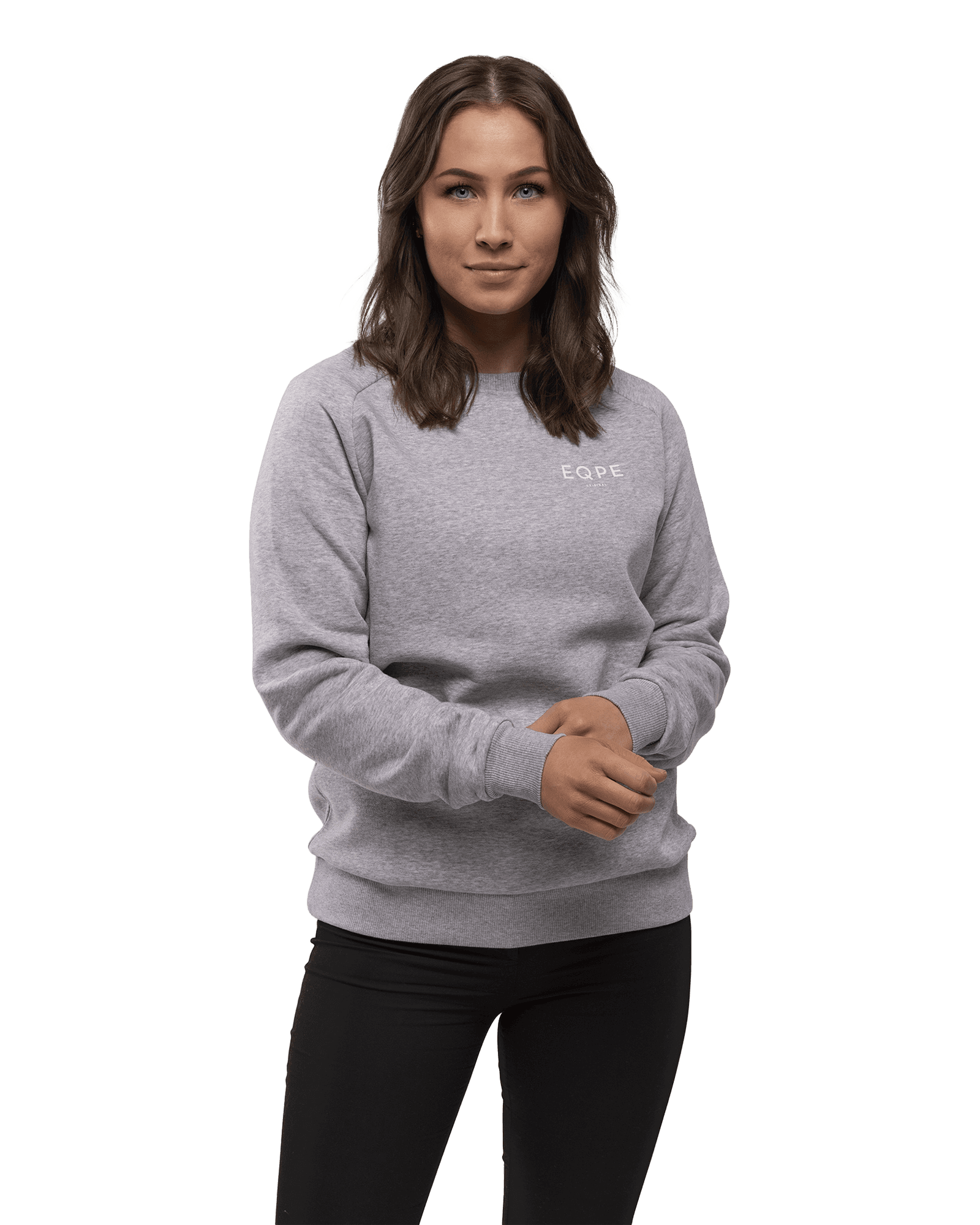 Slack Crew W Grey Melange