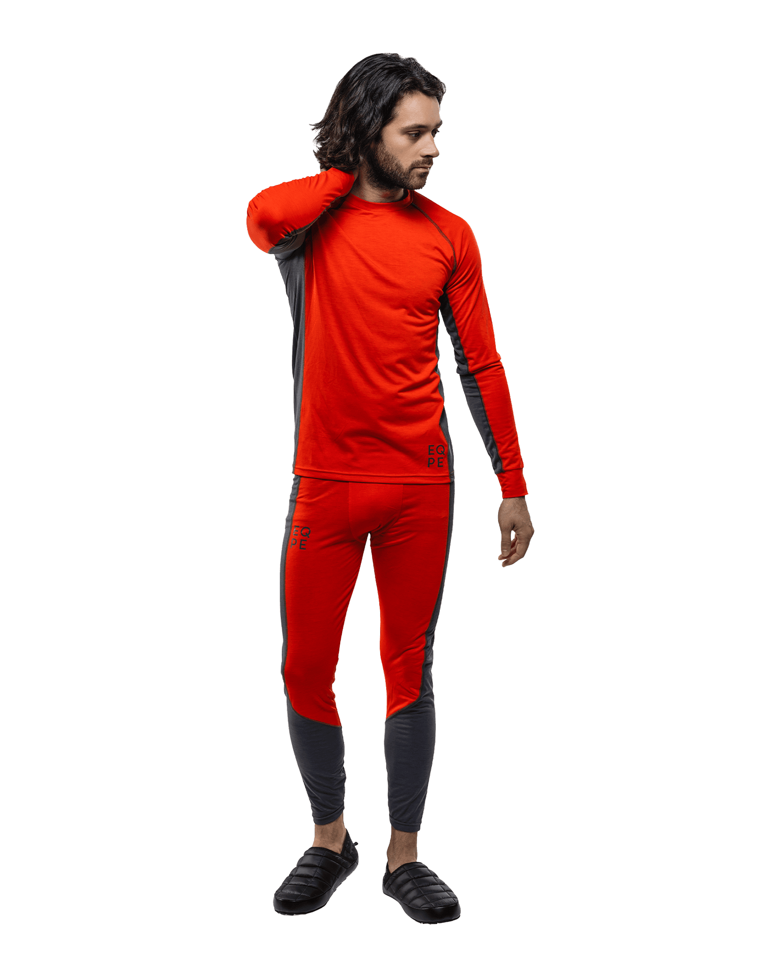 Aniu Set M Fiery Orange/Iron Grey