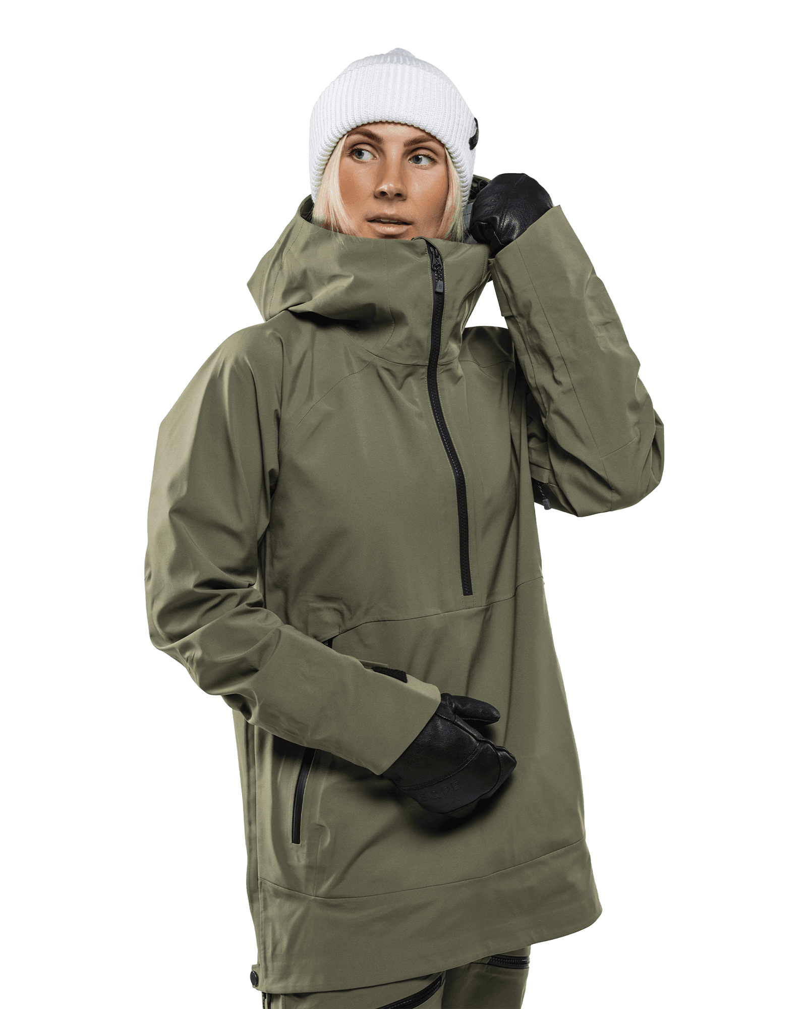 Rido Shell Anorak W Lichen Green