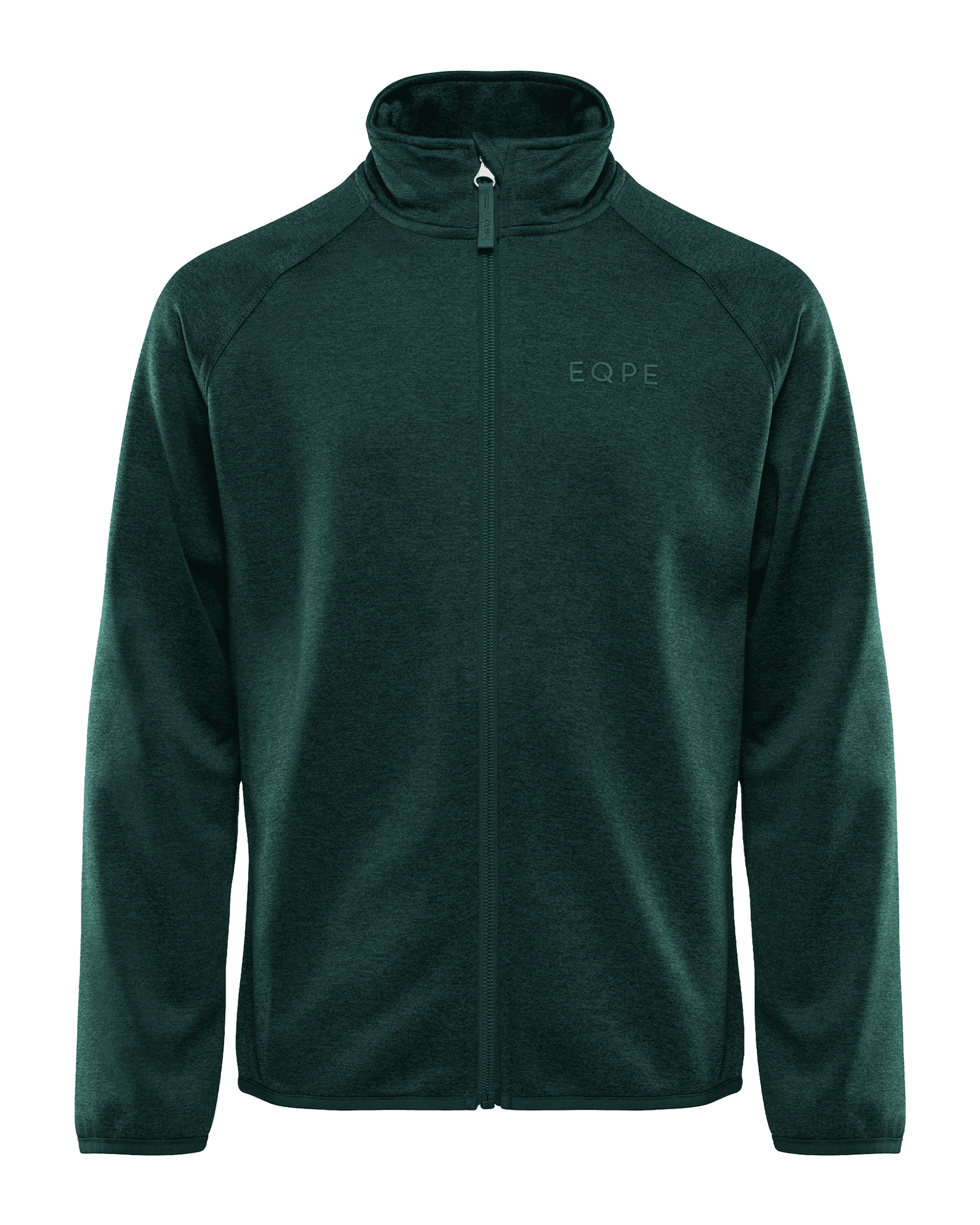 Qanuk Melange Fleece JR Forest Green Melange