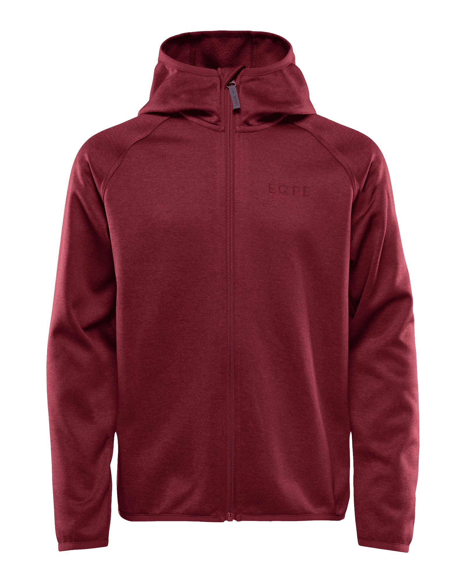 Qanuk Fleece Hood JR Cabernet Melange