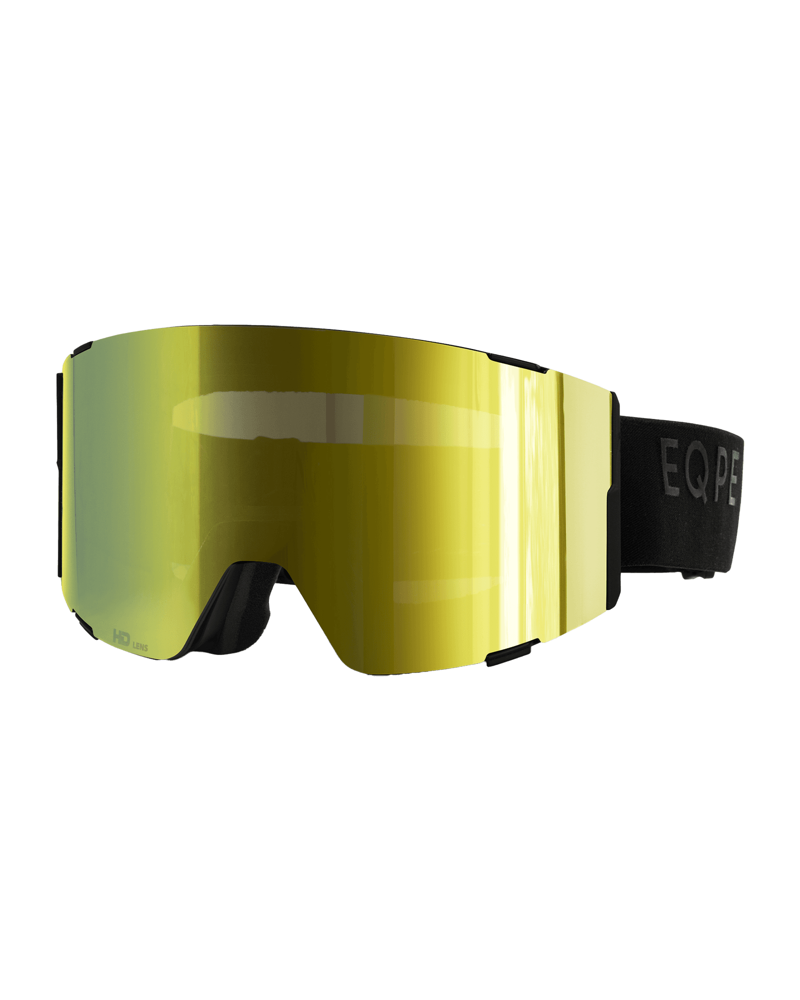 Eagle Magnetic Deep Black/Smoke/Gold mirror & Clear Purple Extra Lens