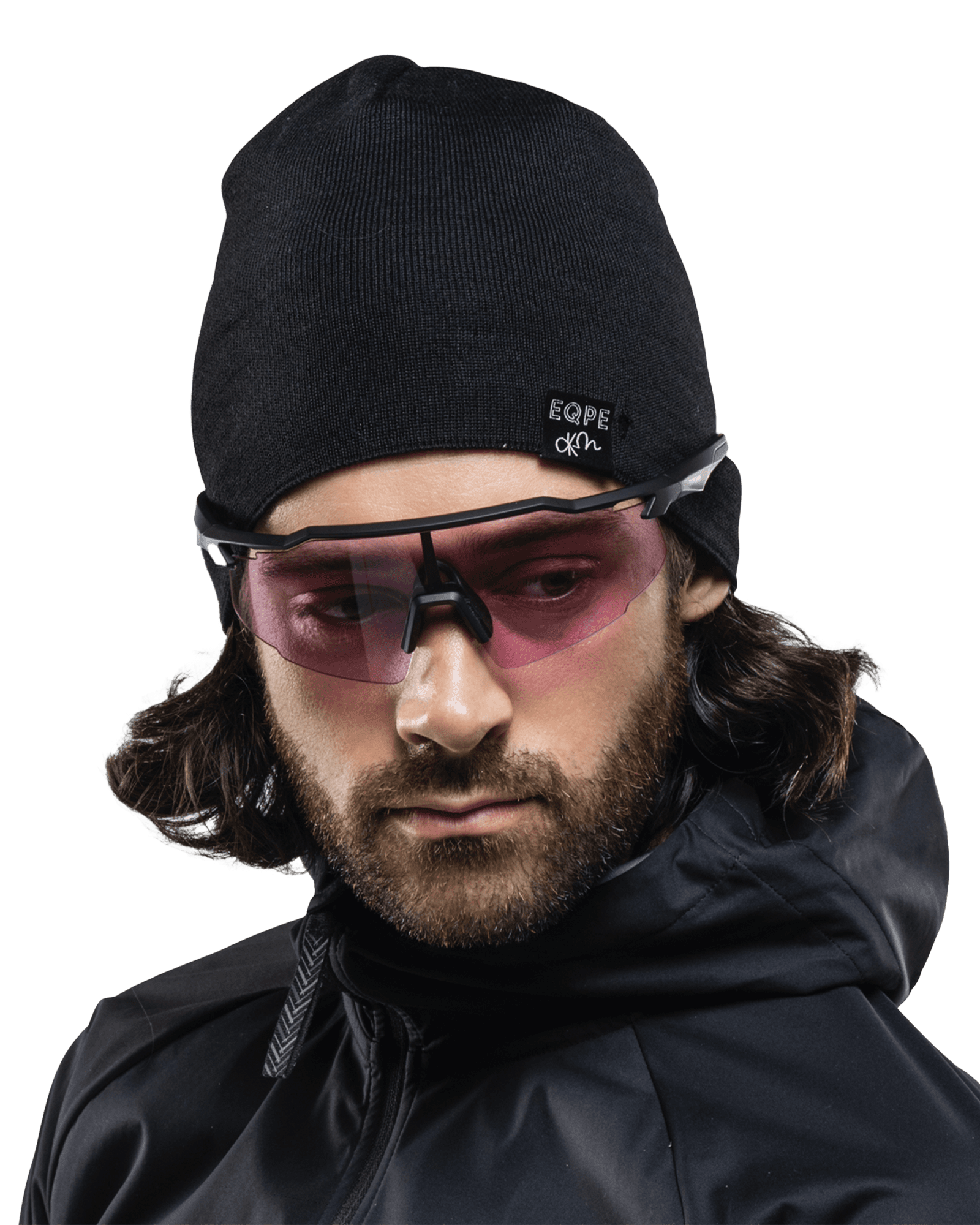 Laatege Wool Beanie Deep Black