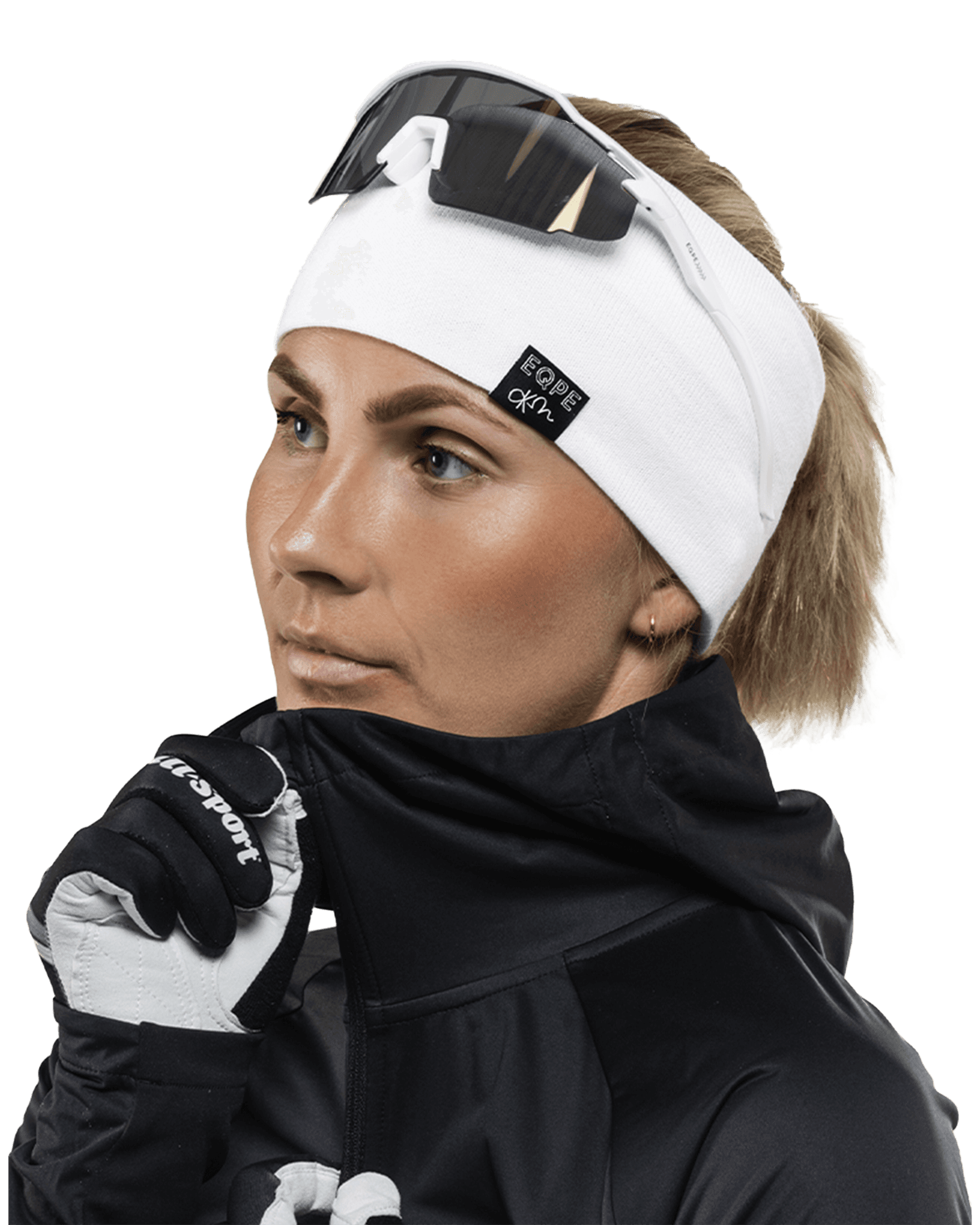 Laatege Wool Headband Bright White