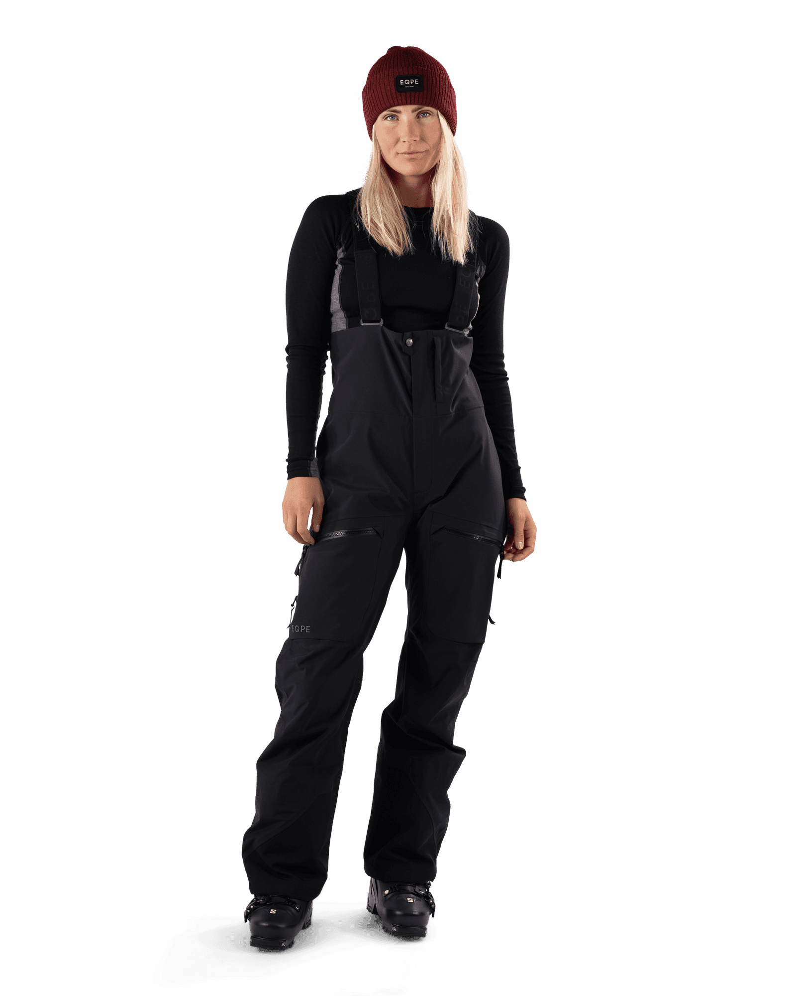 Rido Bib Shell Pant W Deep Black