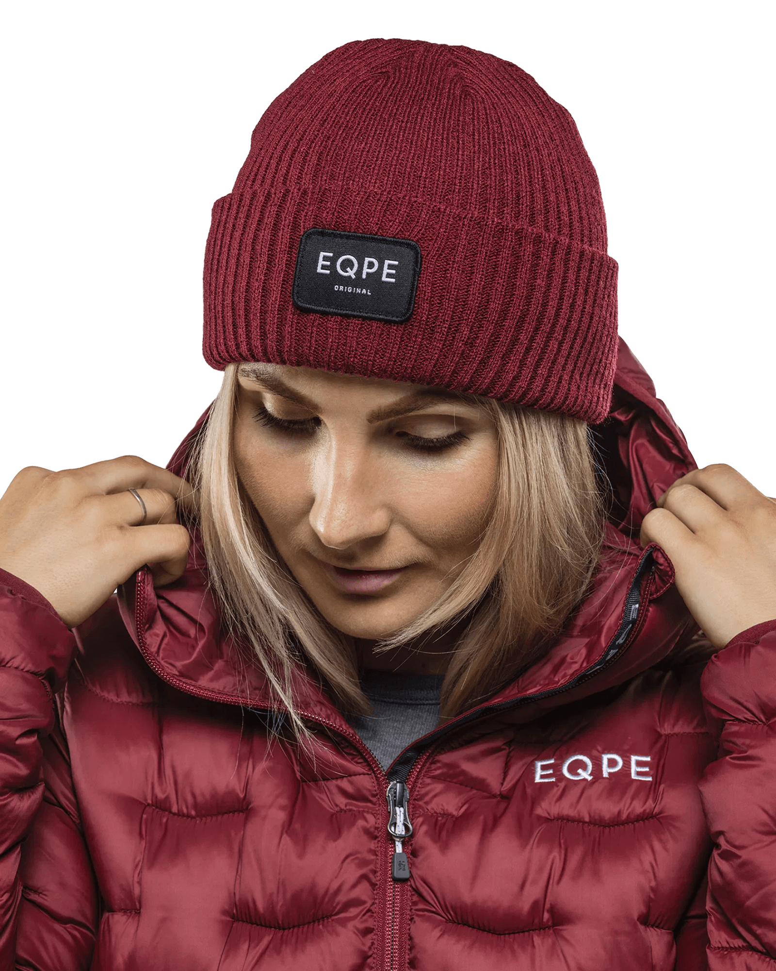 Åppås Rib Beanie Cabernet