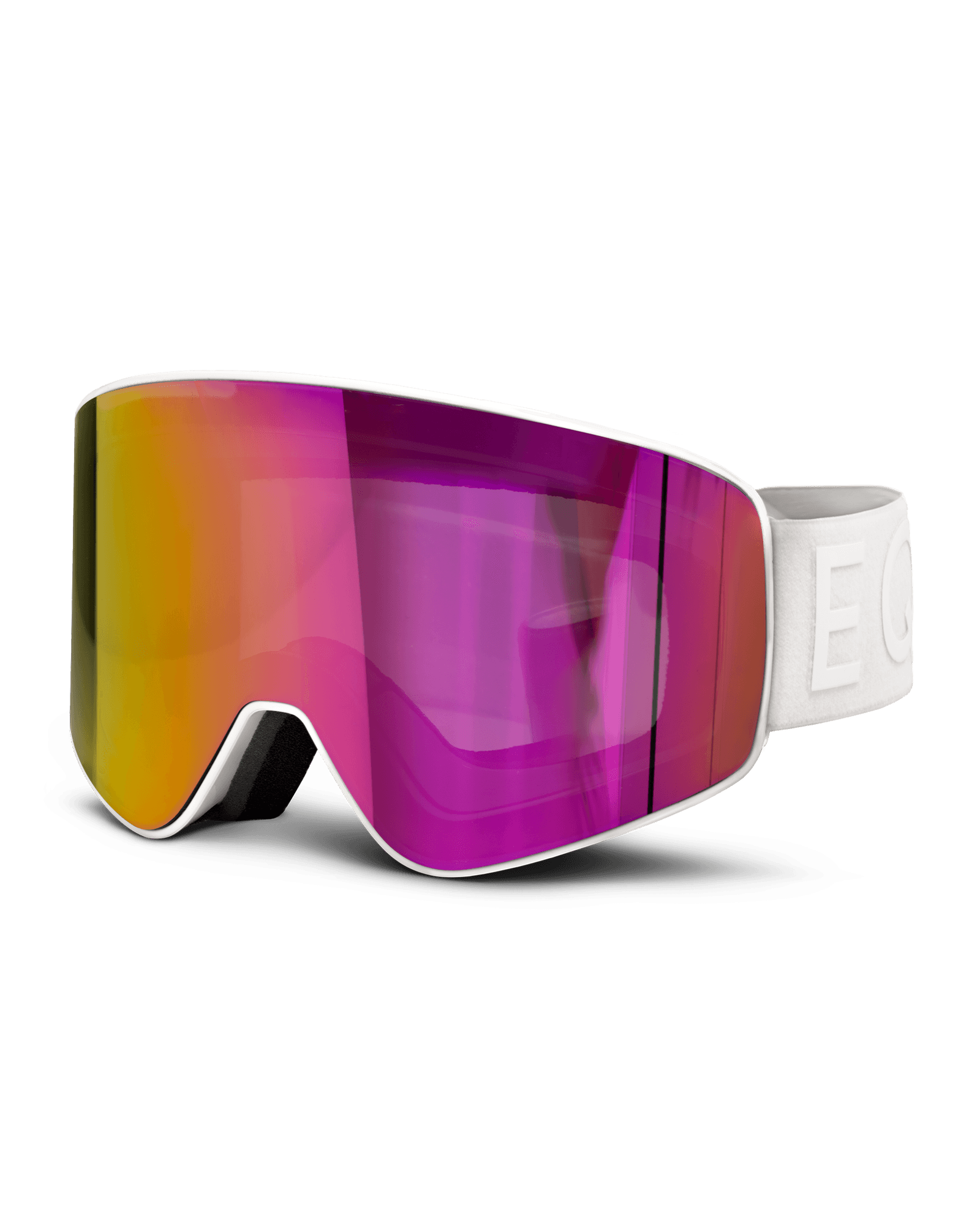 Sight Magnetic Small Face Bright White-Smoke Pink Multi + Clear Pink Extra Lens