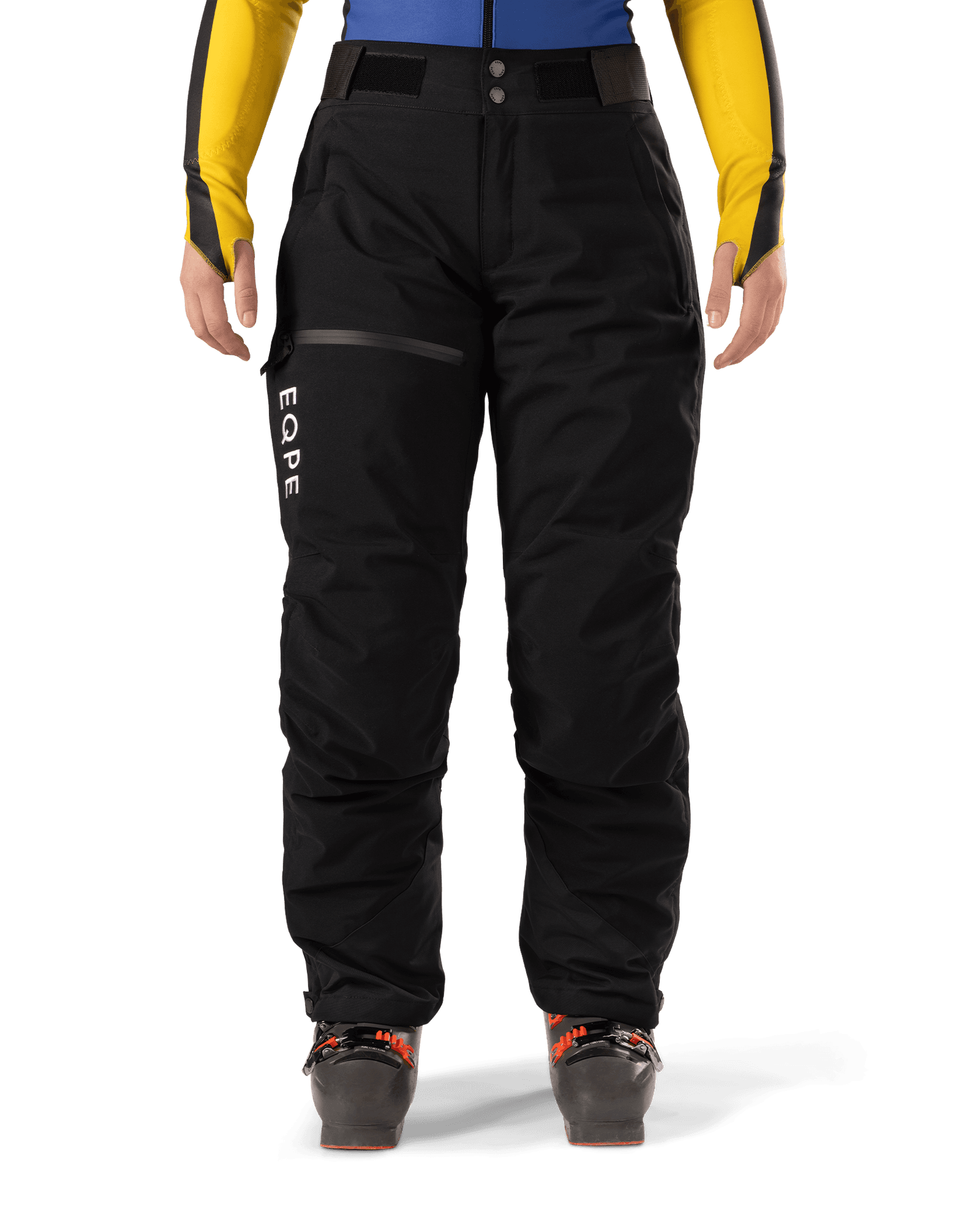 Alpine Full Zip Pant W Deep Black