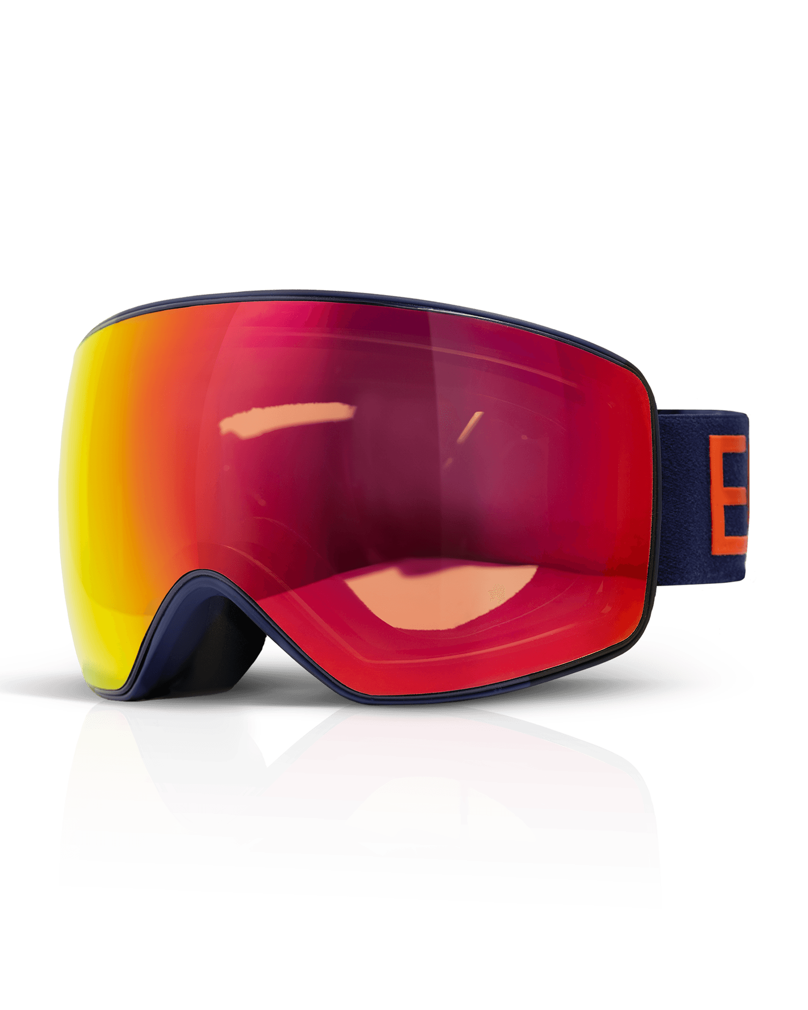 Sharp Navy Orange/Red Multi