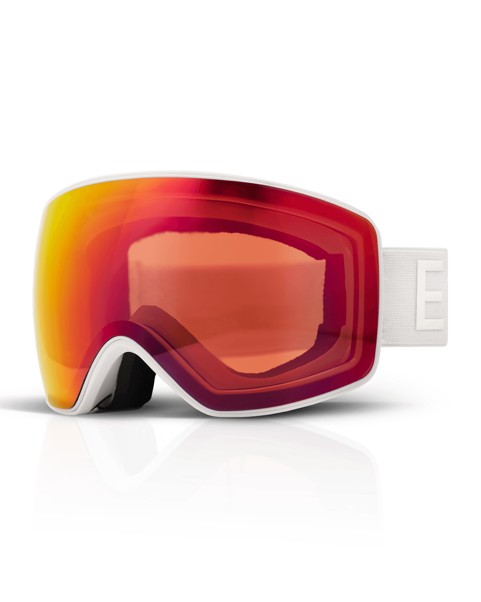 Sharp White/Fire Orange