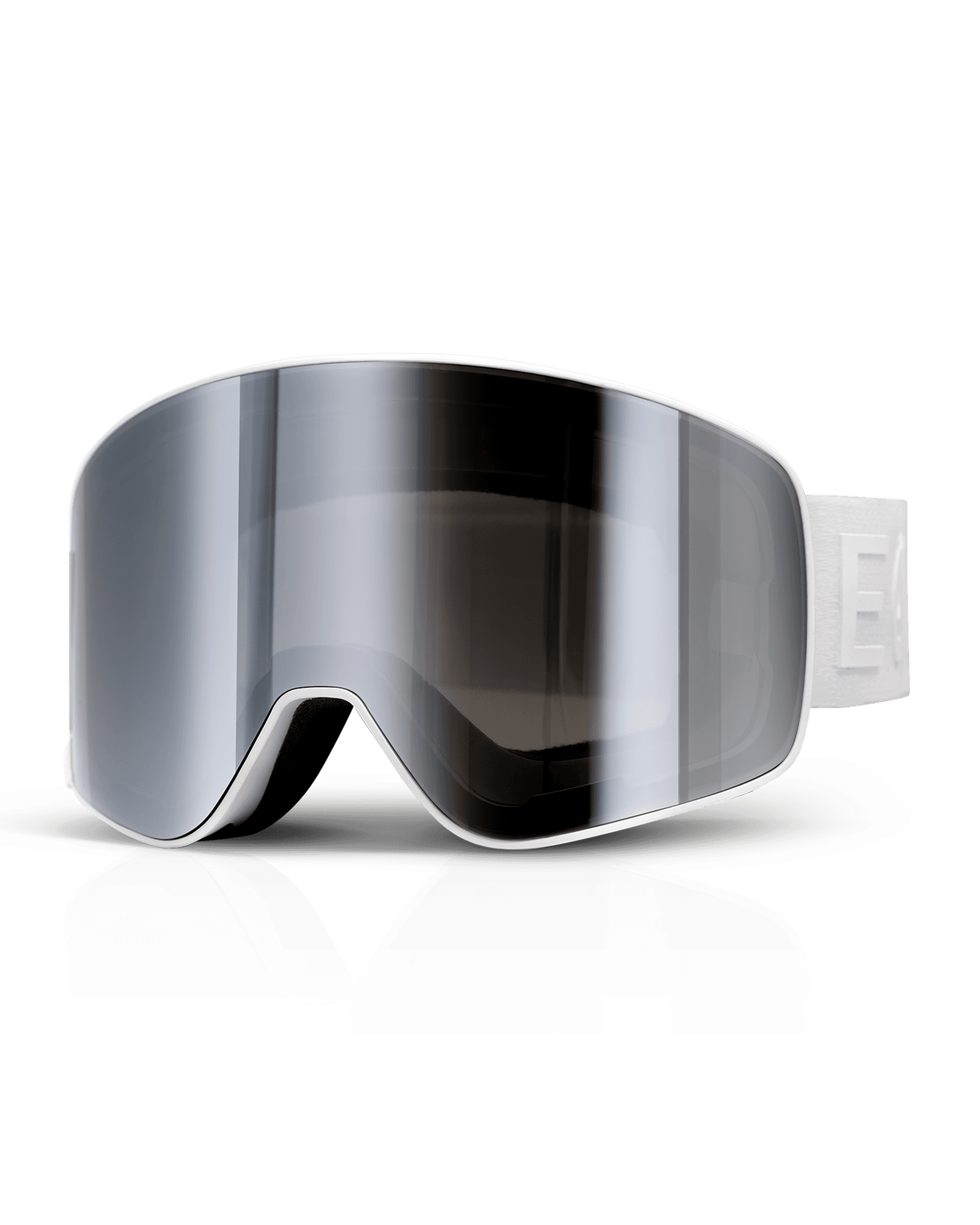 Sight Magnetic White Smoke Silver Mirror & Extra Lens