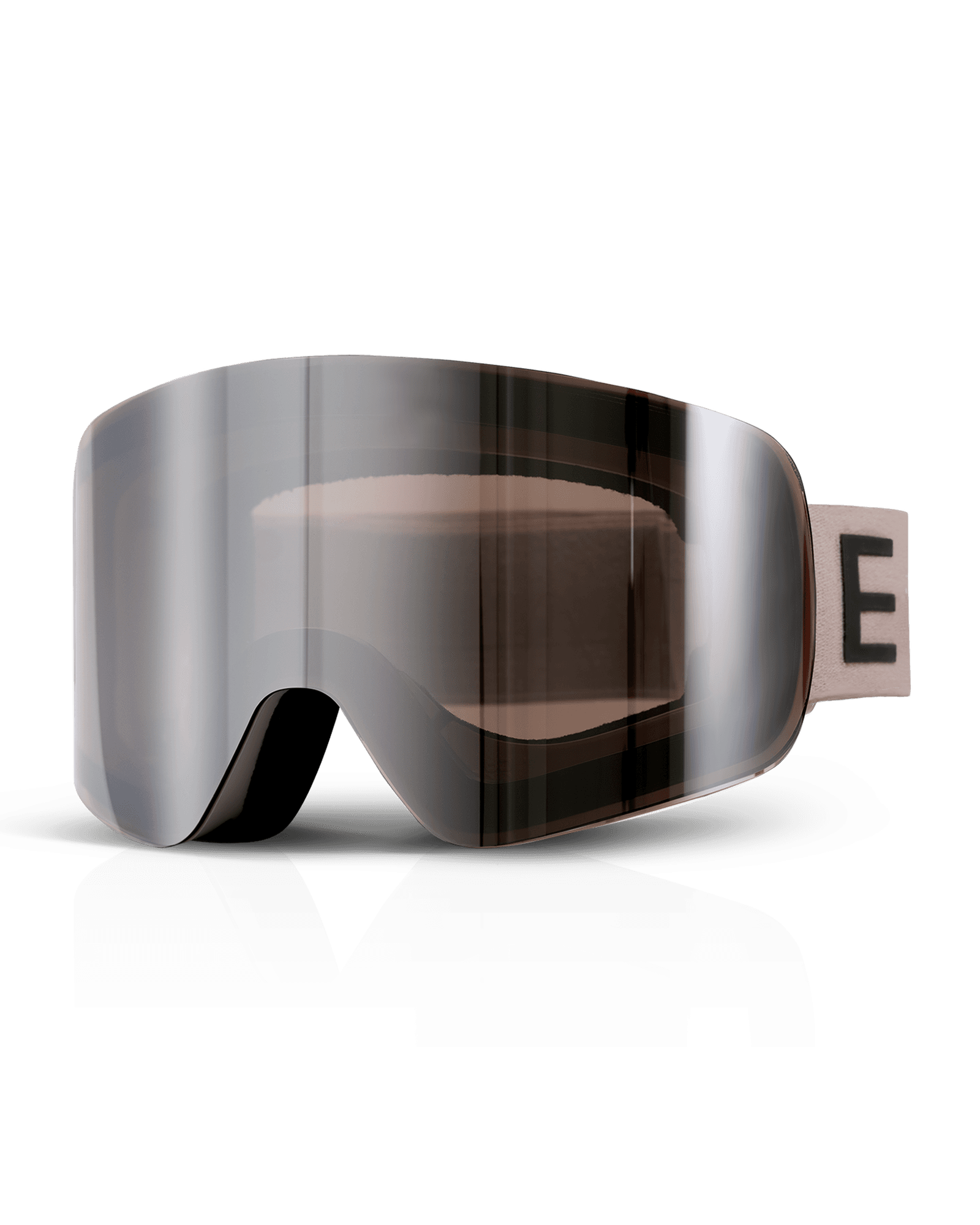 Vision Small Face Sepia Brown/Silver Mirror