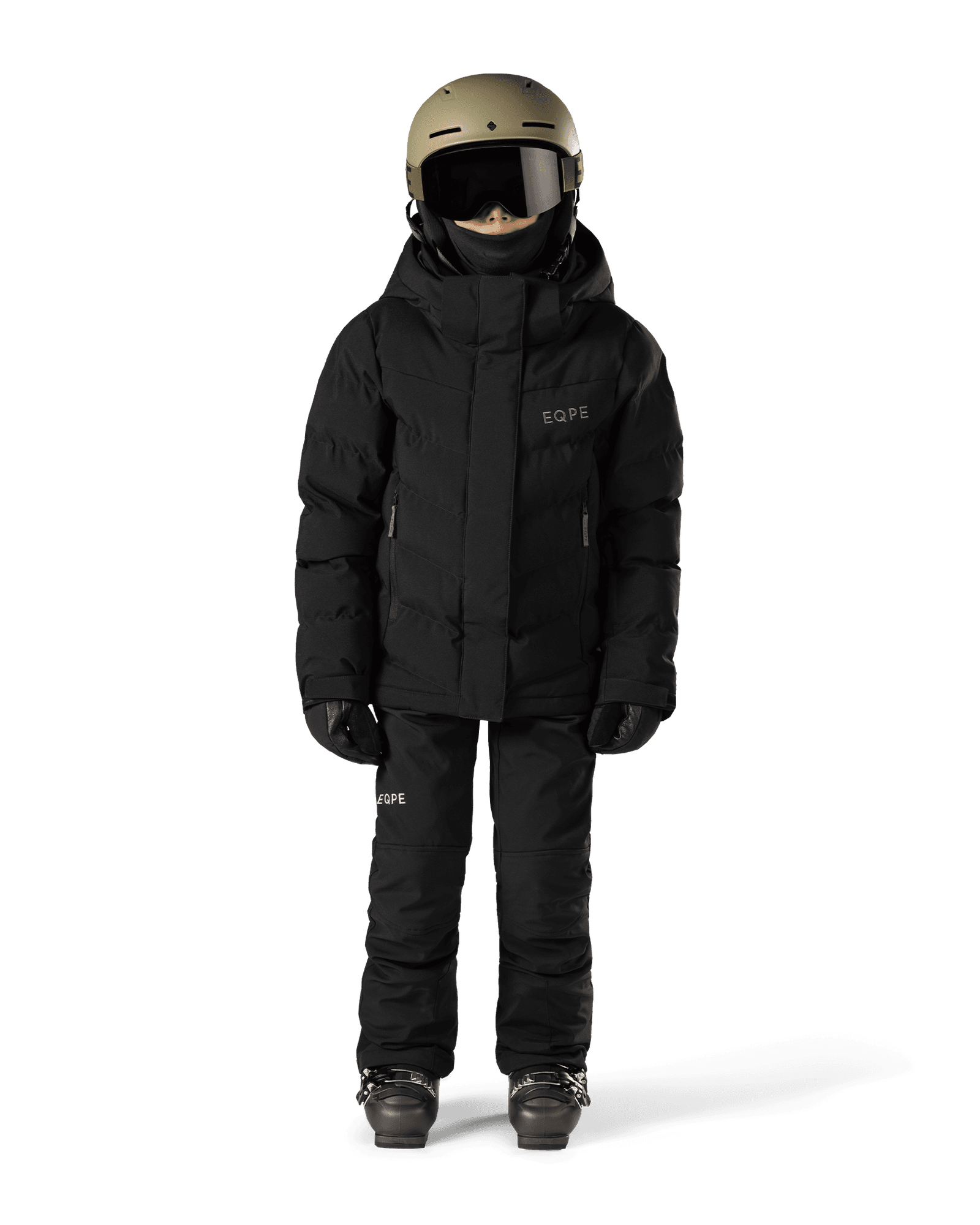 Qanuk Silhouette Jacket JR Deep Black