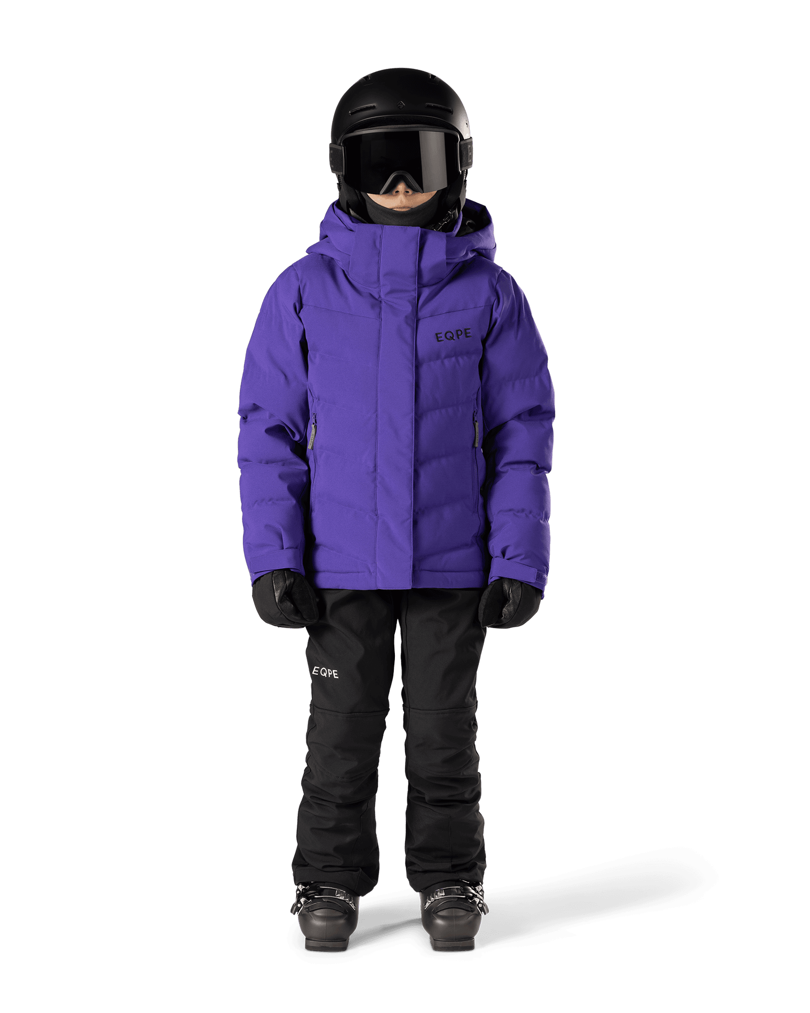Qanuk Silhouette Jacket JR Alpine Violet