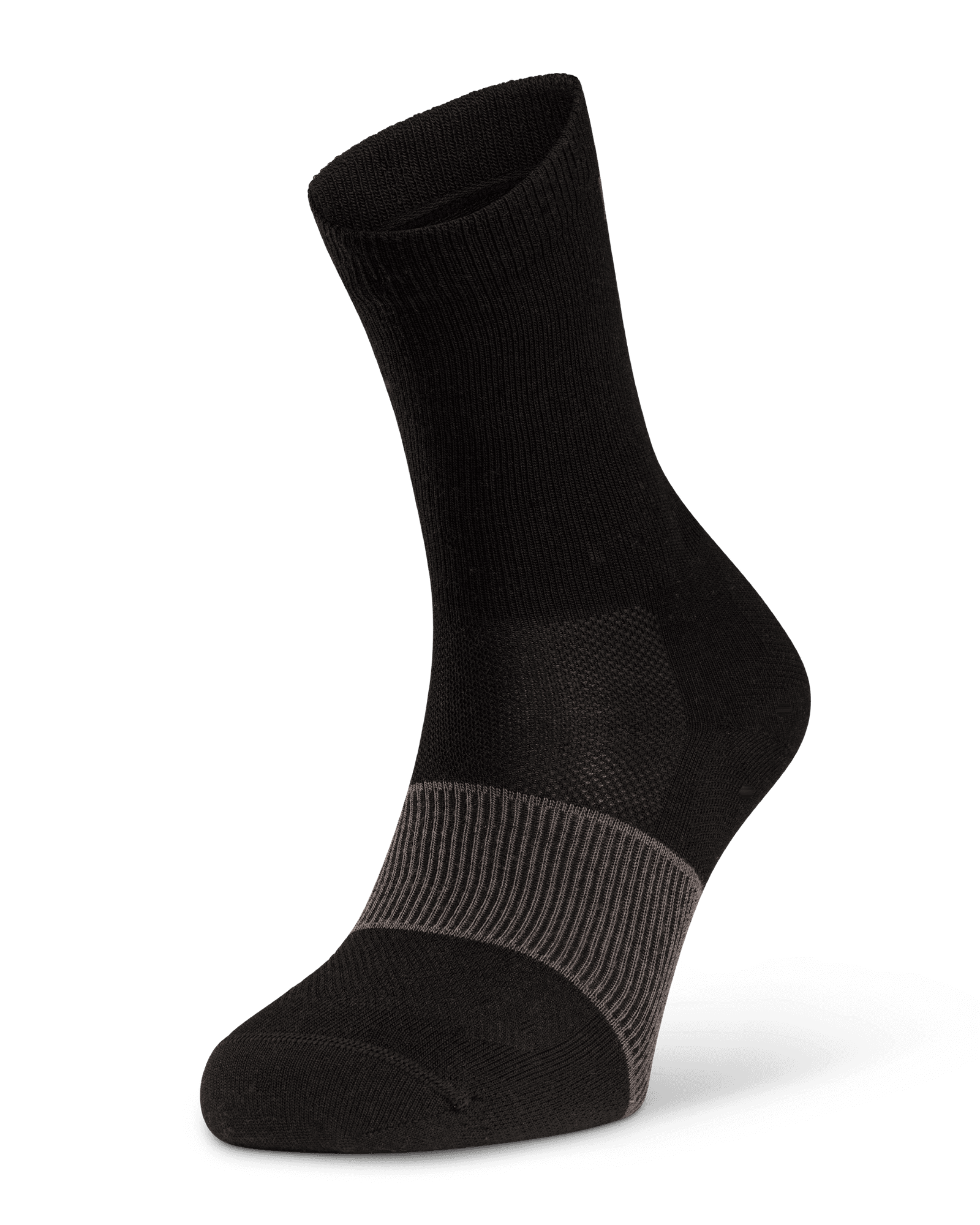 Light Merino Sock SR Deep Black
