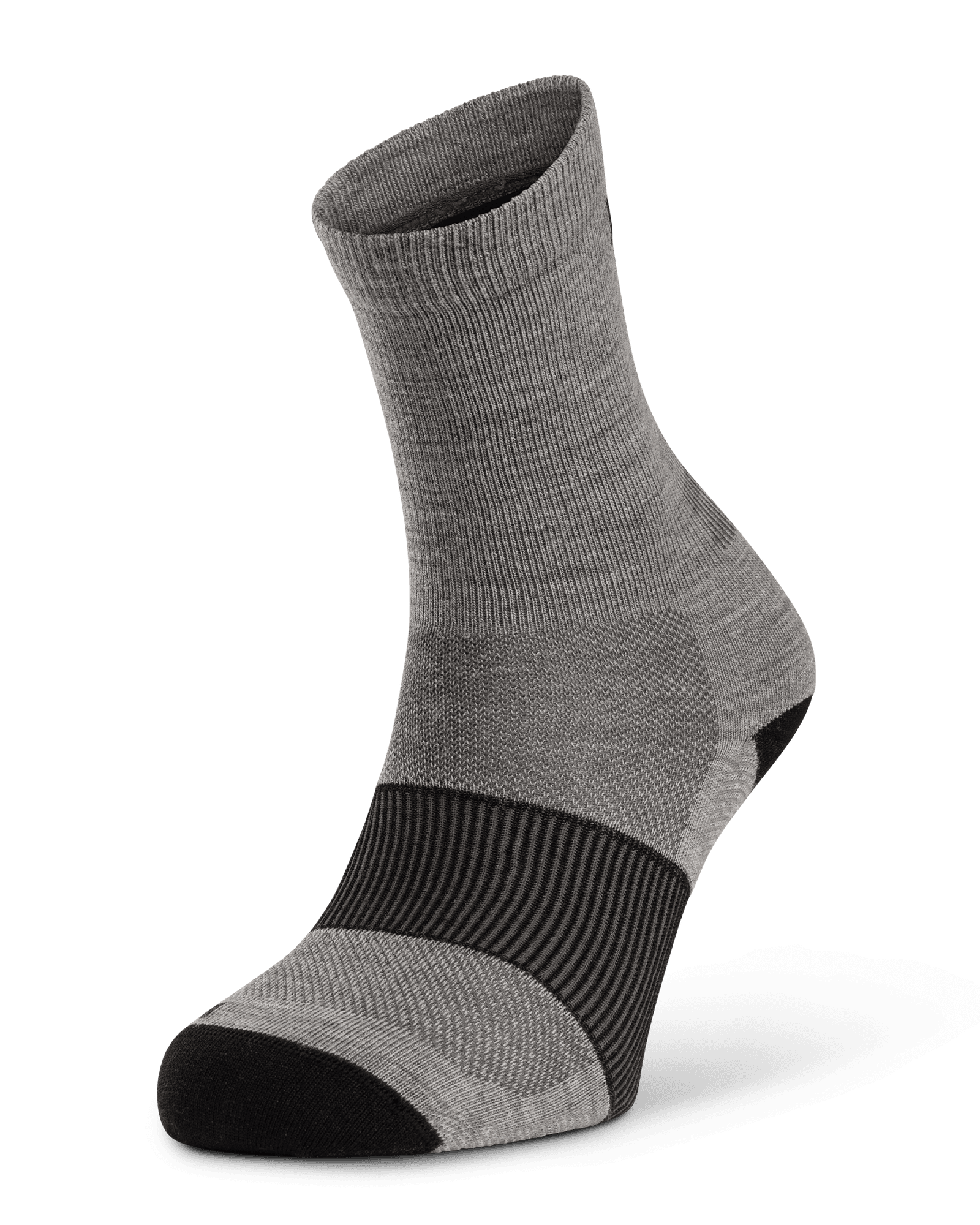 Light Merino Sock SR Grey Melange