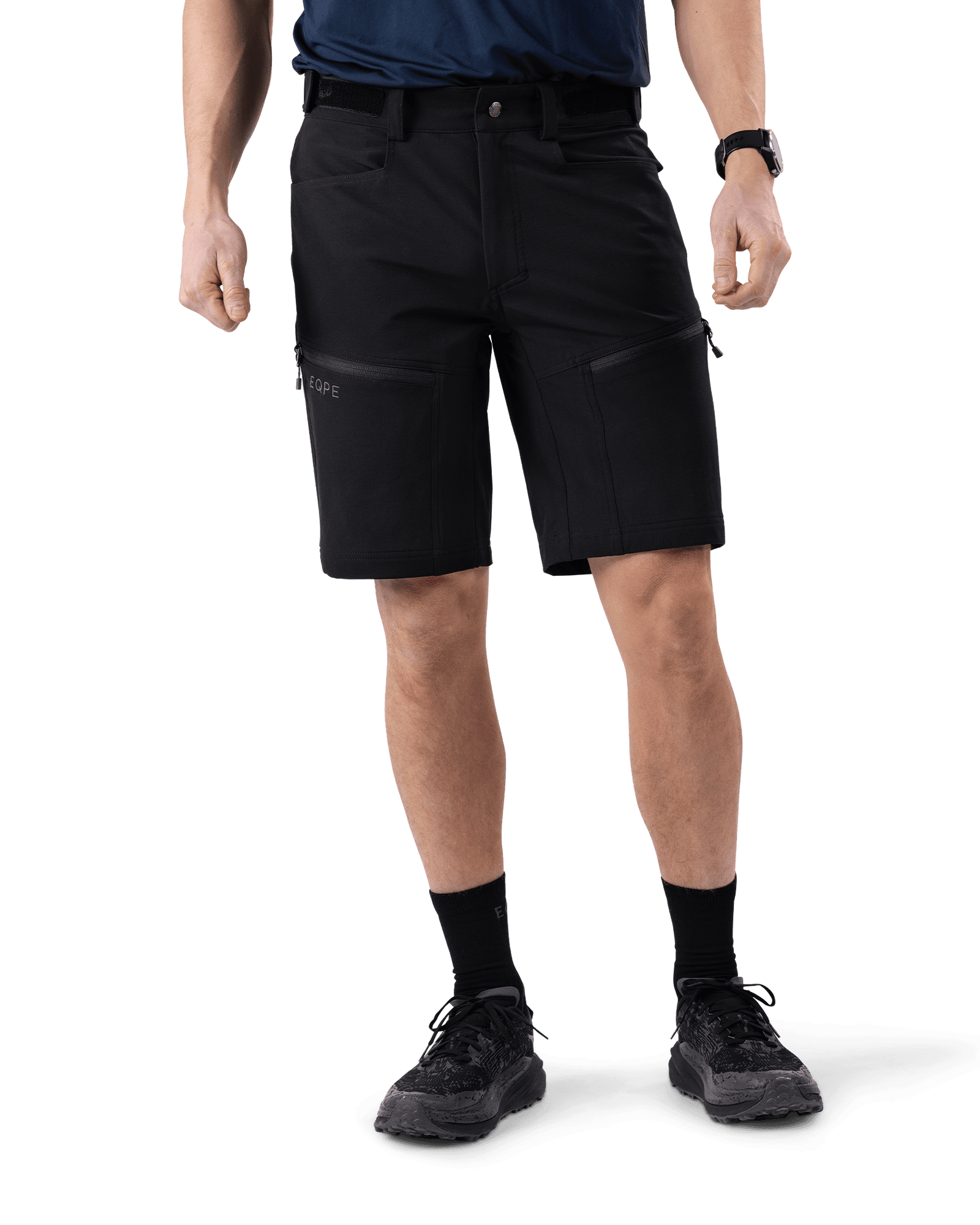 Rosse Stretch Shorts M Deep Black