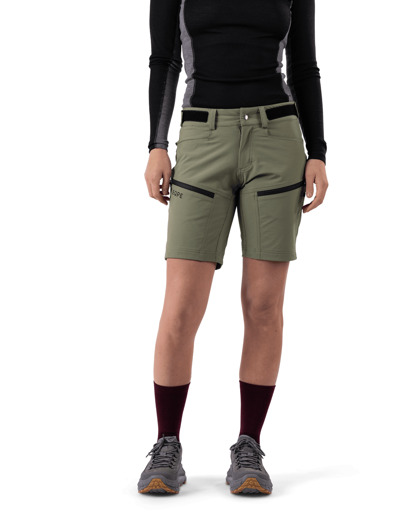 Rosse Stretch Shorts W Lichen Green