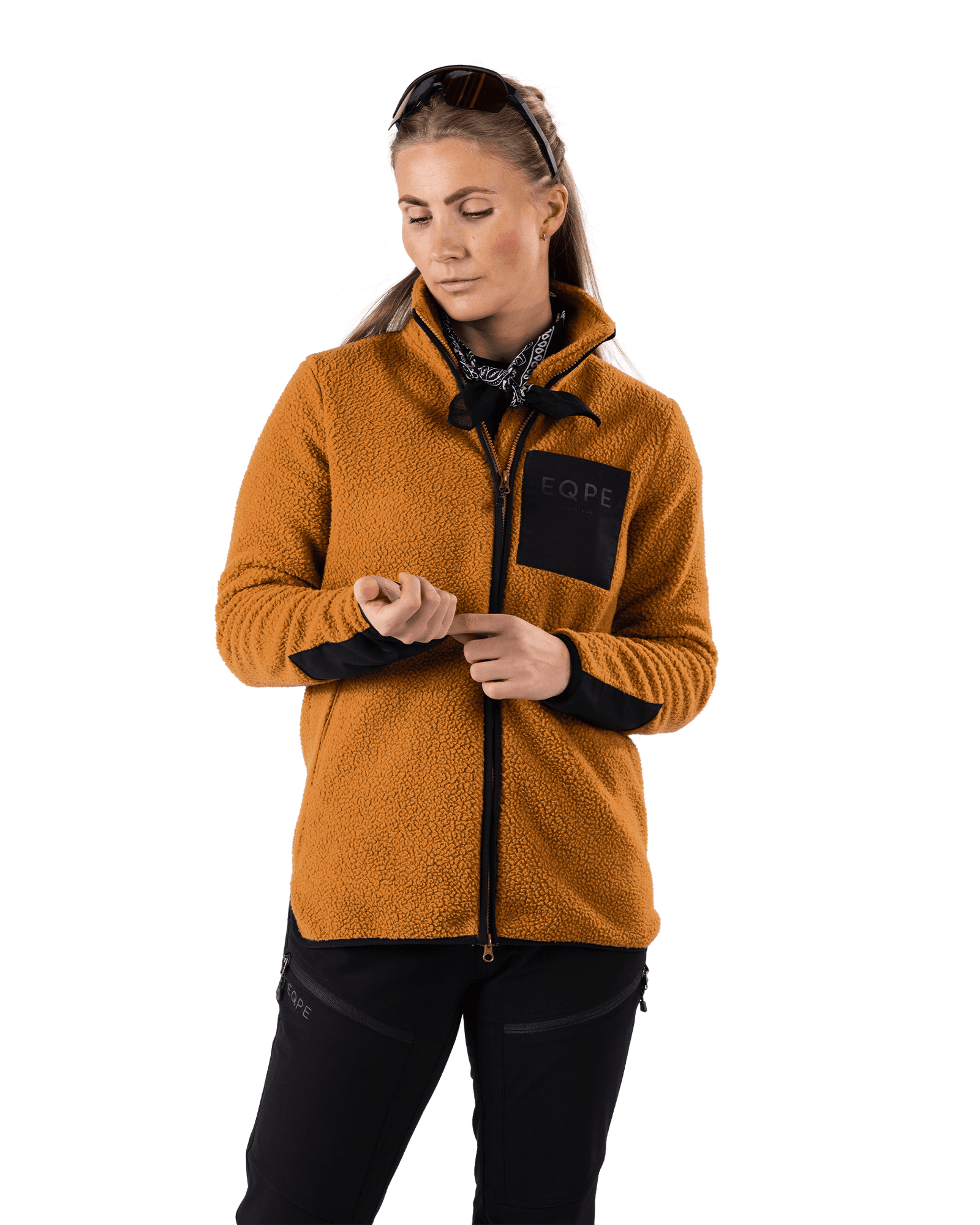 Gida Pile Jacket W Autumn Leaf