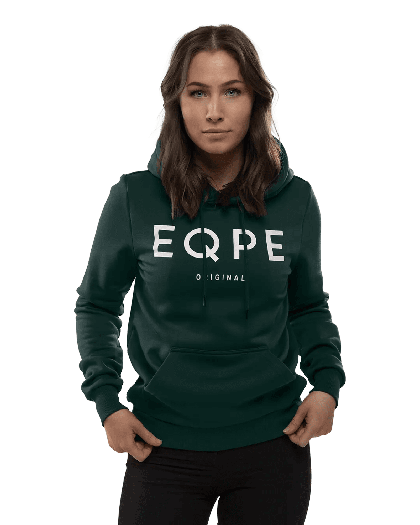 Slack Hood W Deep Forest Green