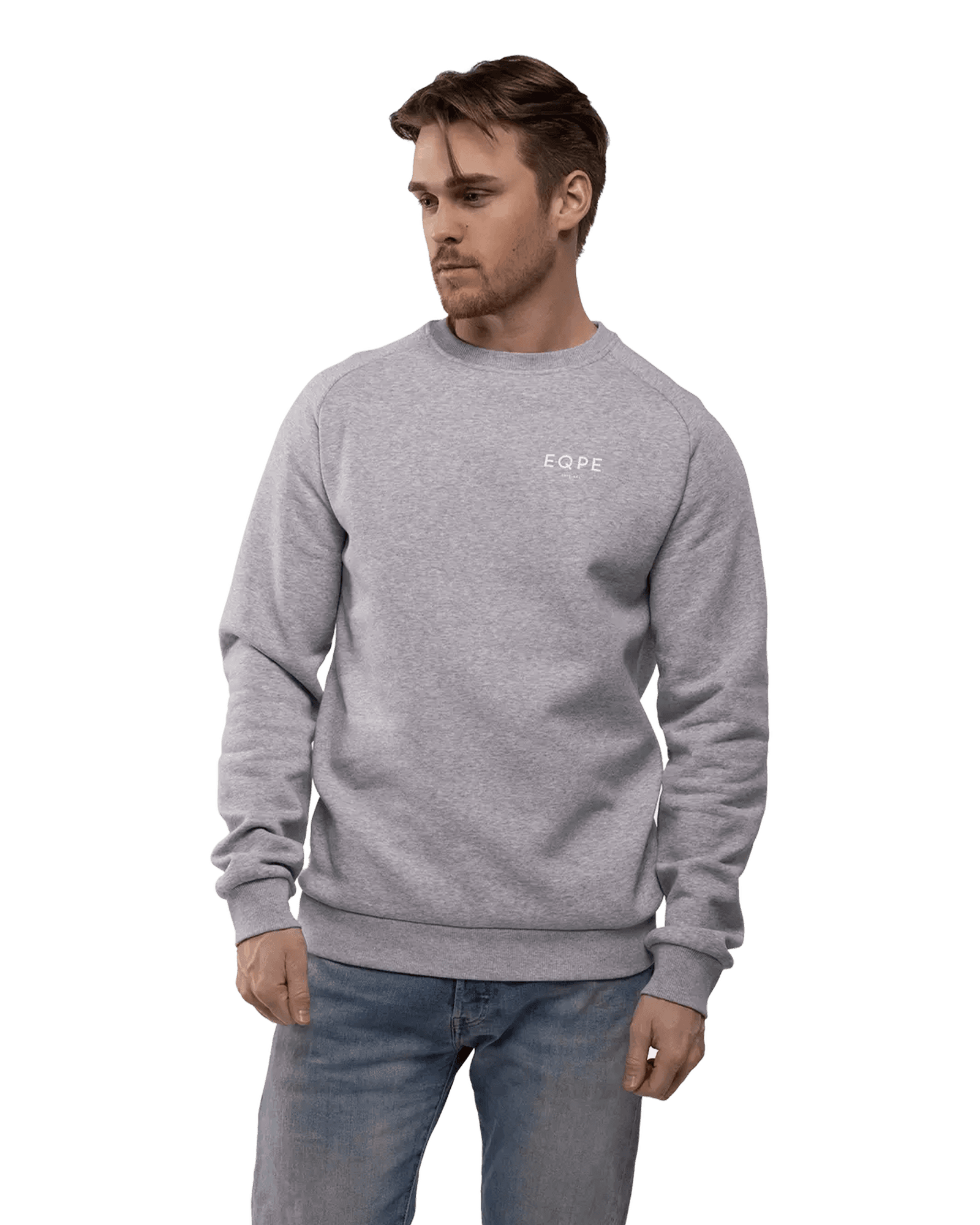 Slack Crew M Grey Melange