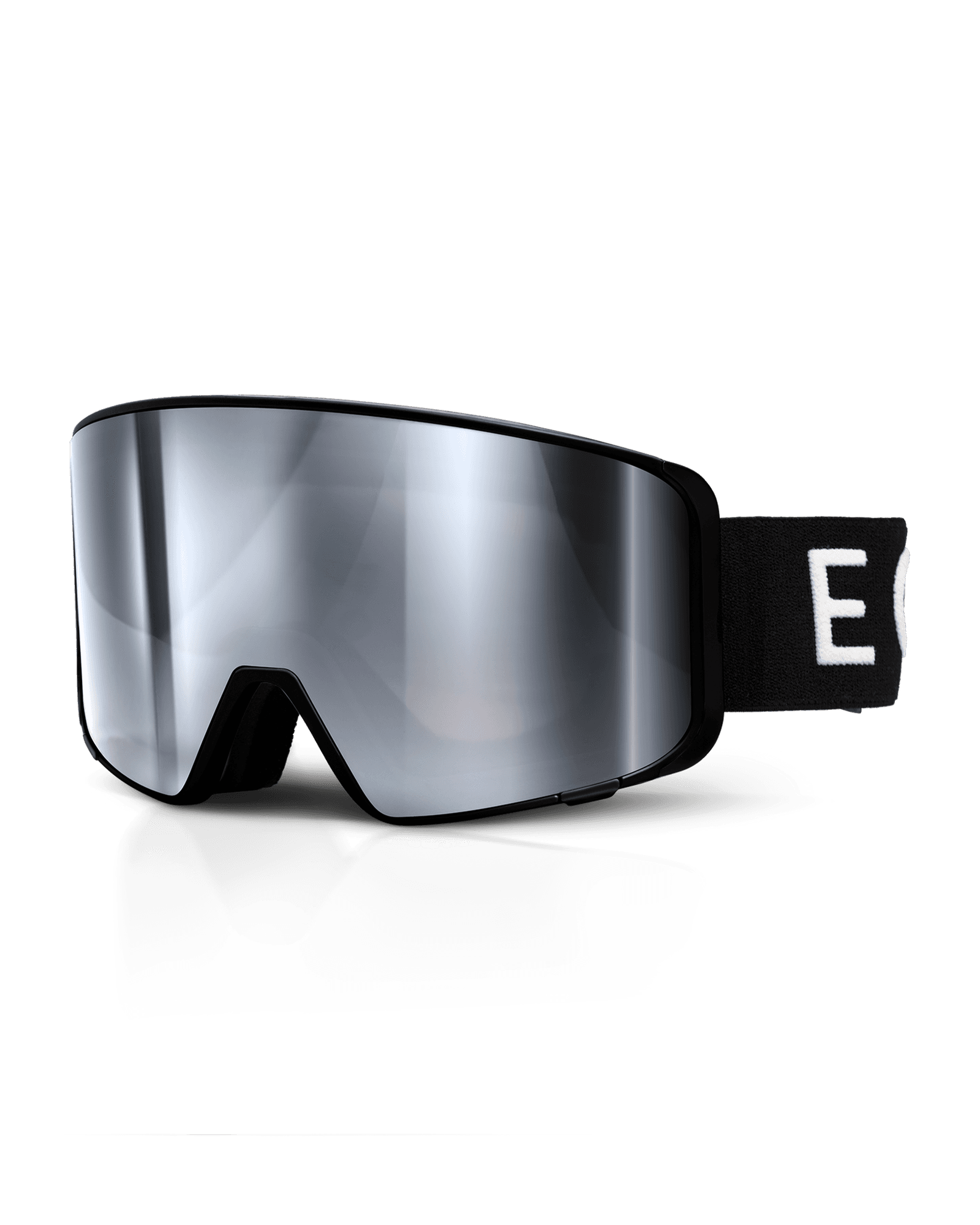 Hawk Full Frame Deep Black-Smoke/Silver Mirror