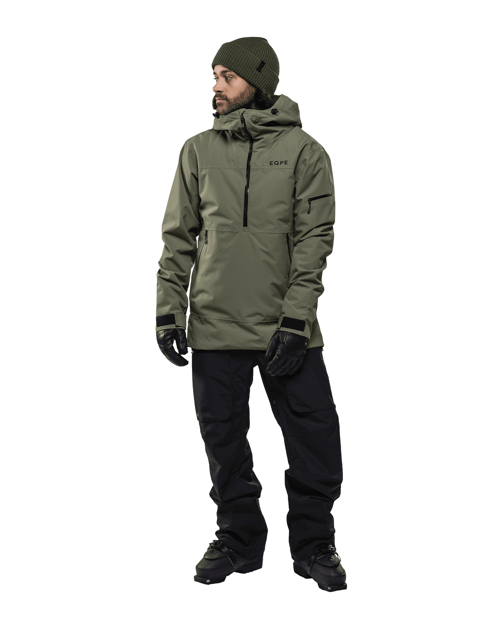 Habllek Anorak Ski Set Lichen Green