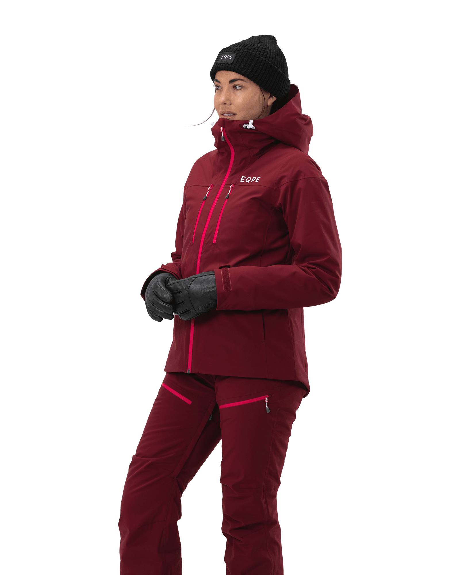 Descent Ski Jacket W Cabernet
