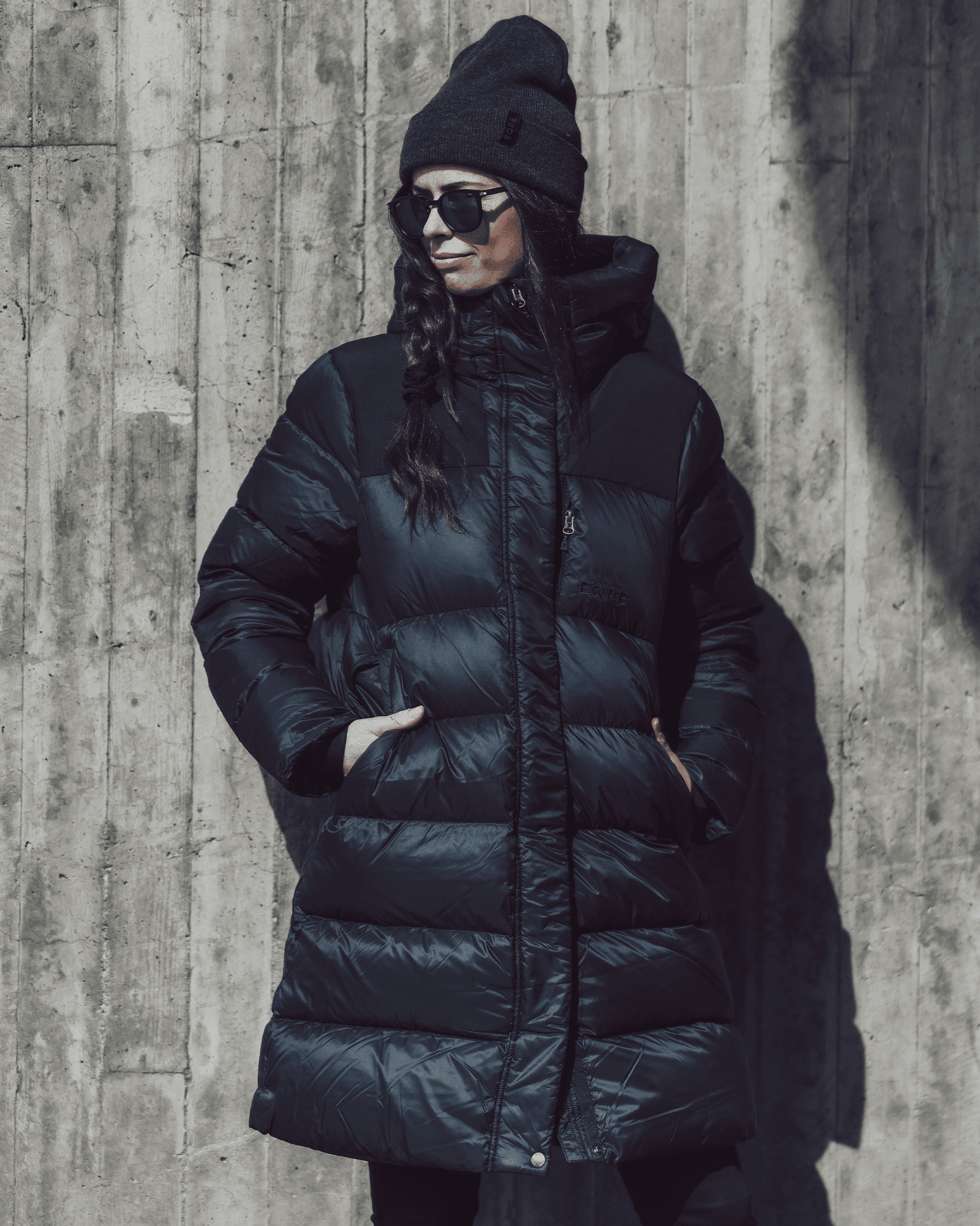 Gida Down Parka W Deep Black Donna - Main Image