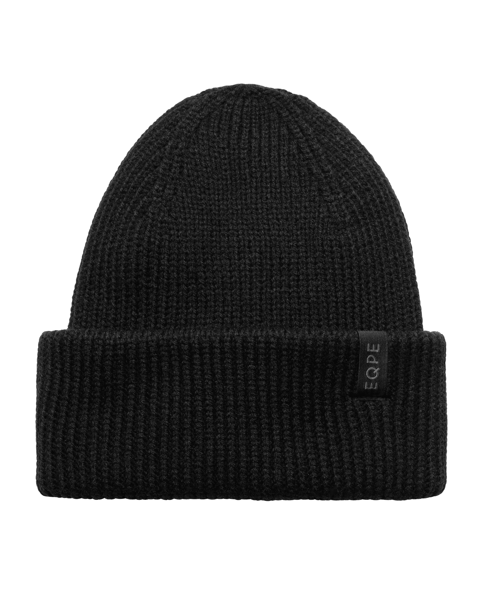 Åppås Heavy Knit Beanie Deep Black