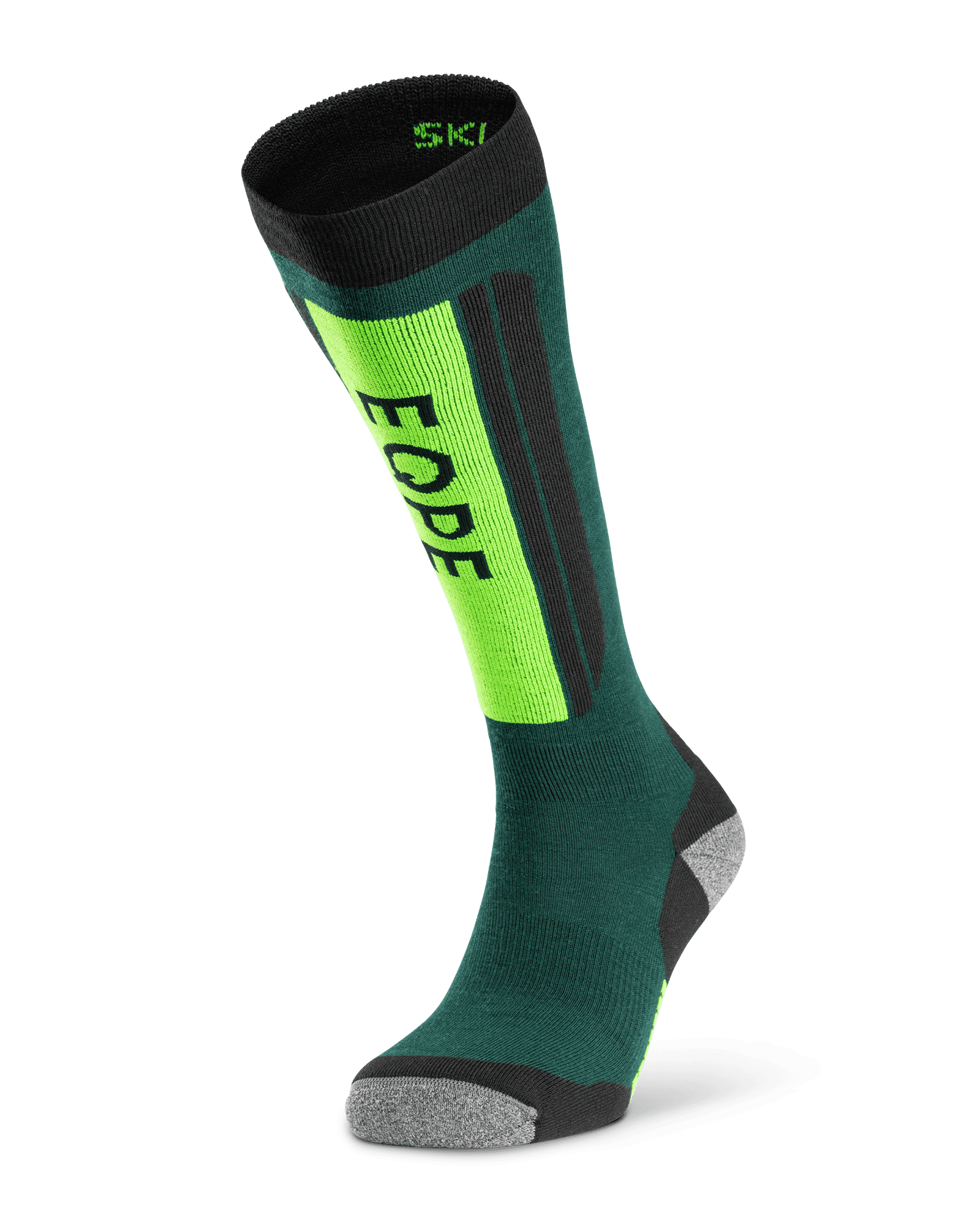Ski Sock Deep Forest Green