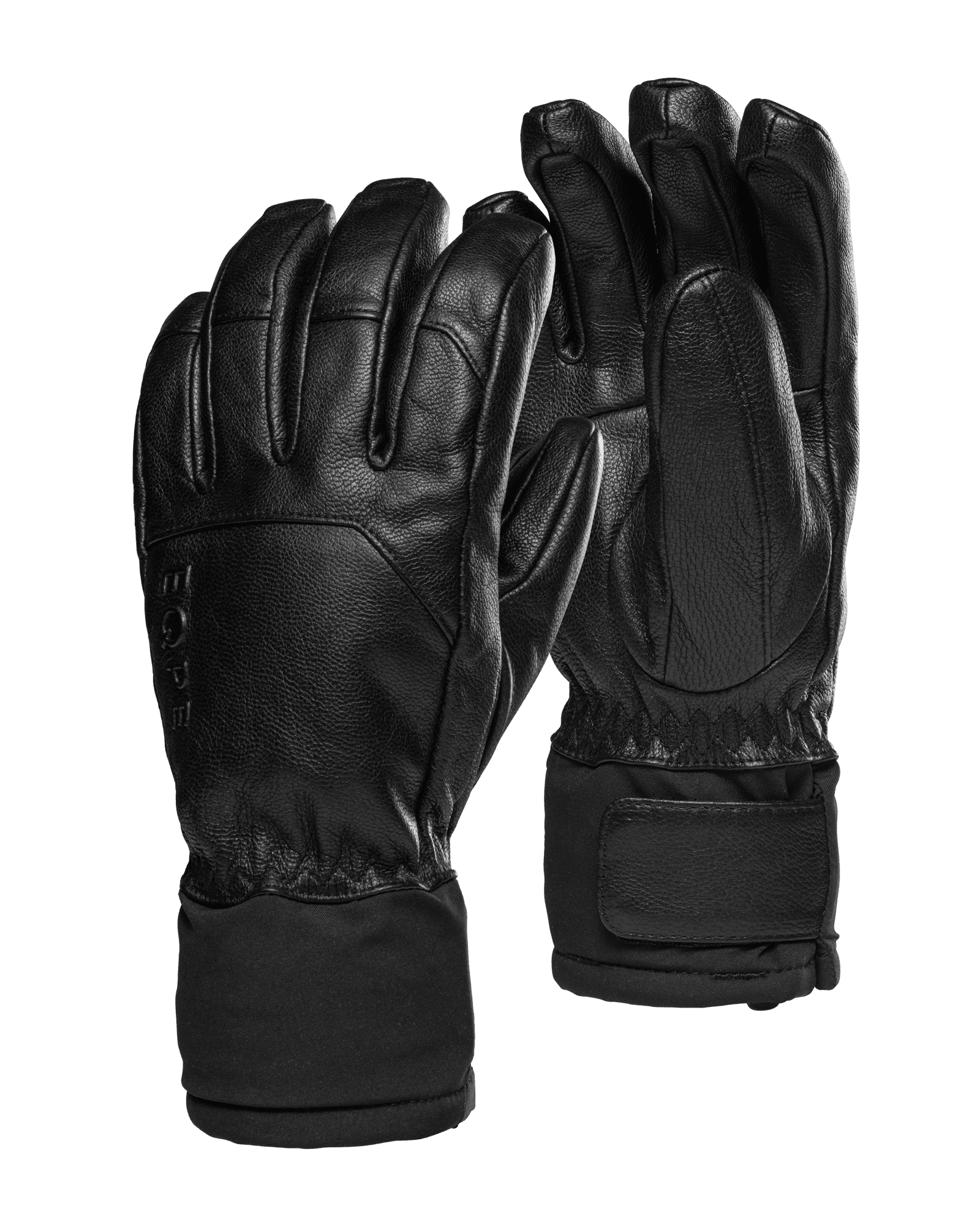 Rido Leather 5-Finger Deep Black