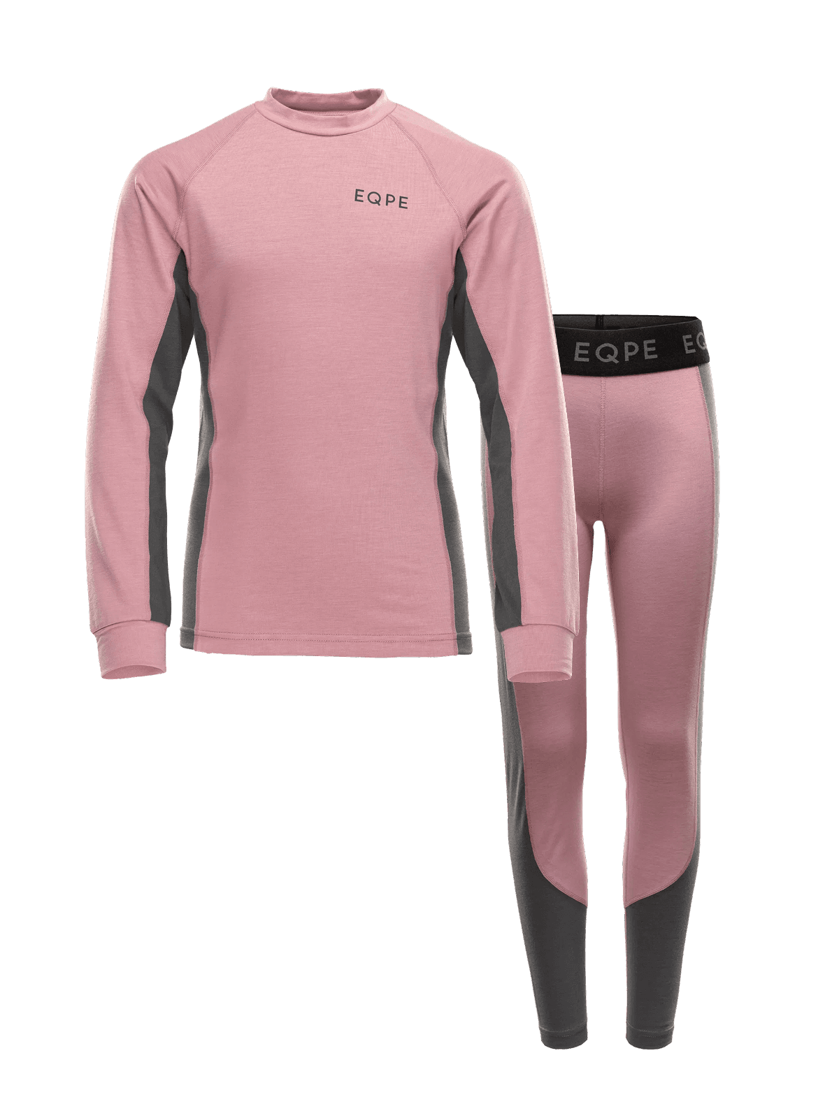 Haze Baselayer Set JR Heather Rose/Iron Grey