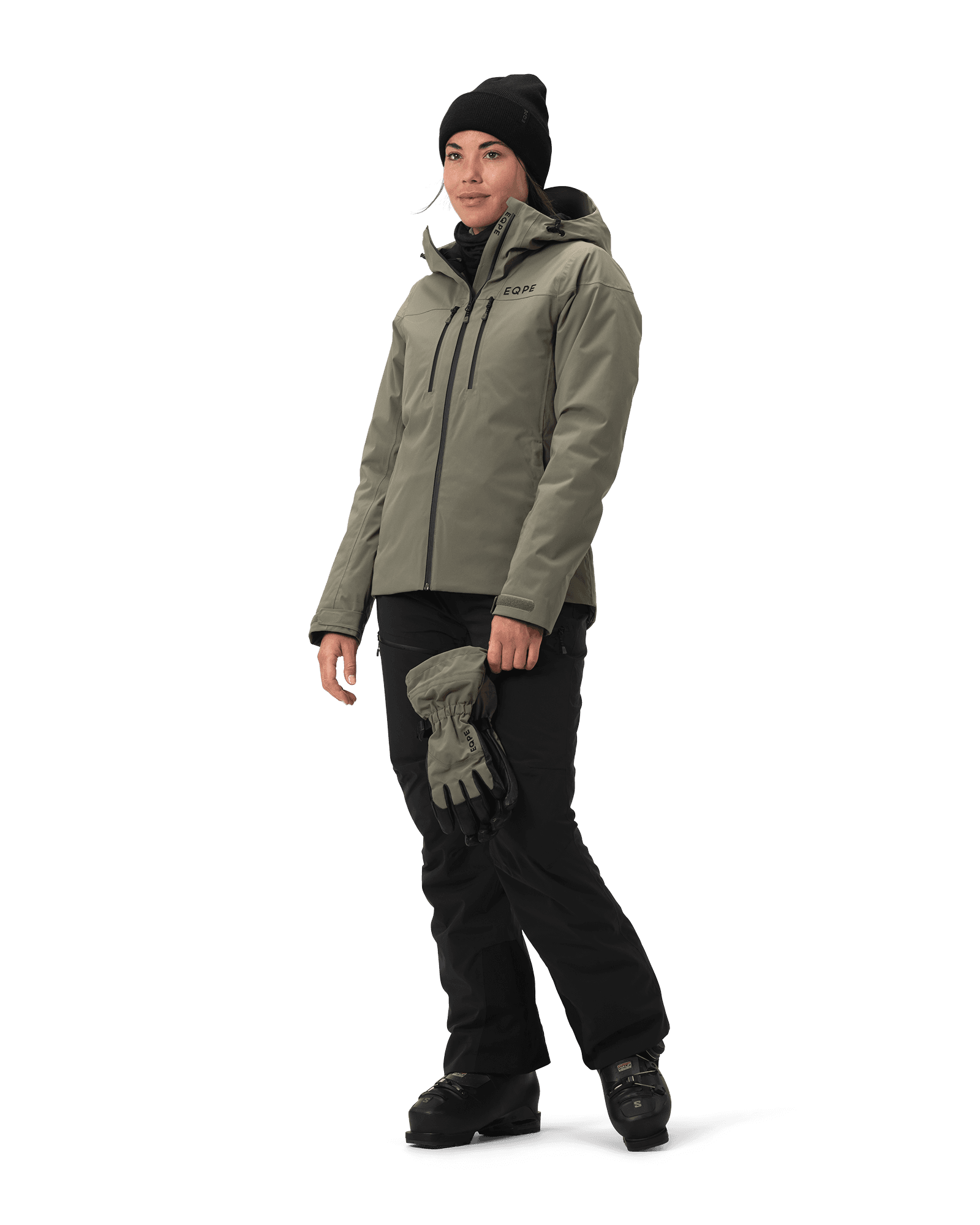 Descent Ski Set W Lichen Green