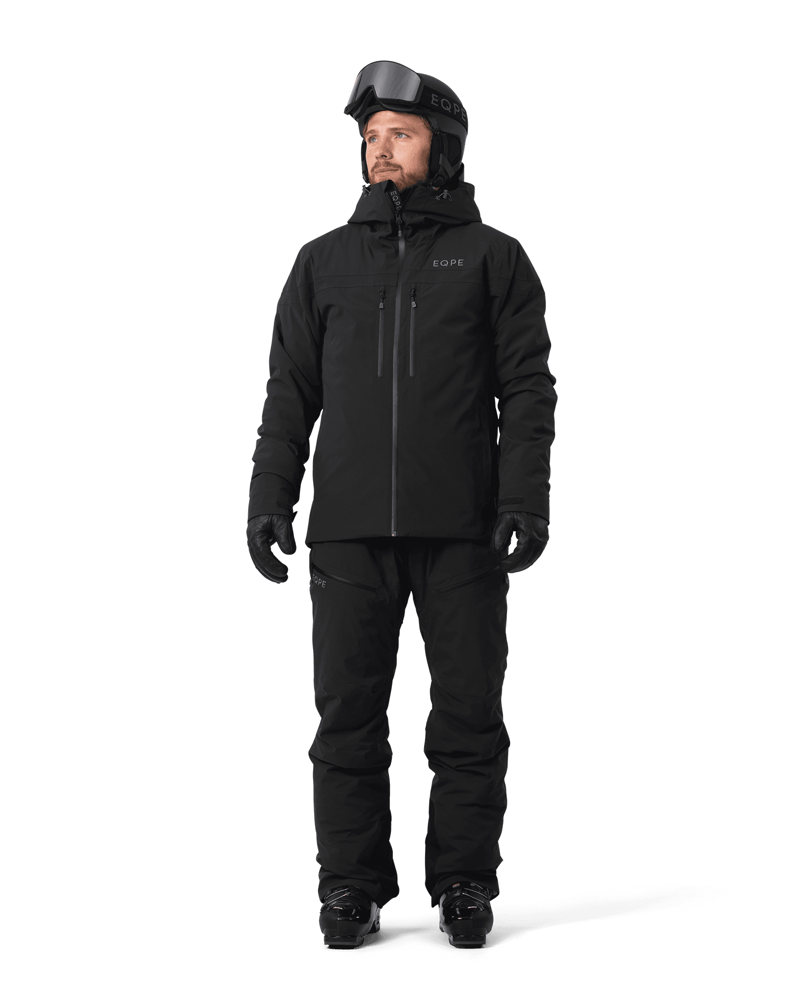 Descent Ski Set M Deep Black