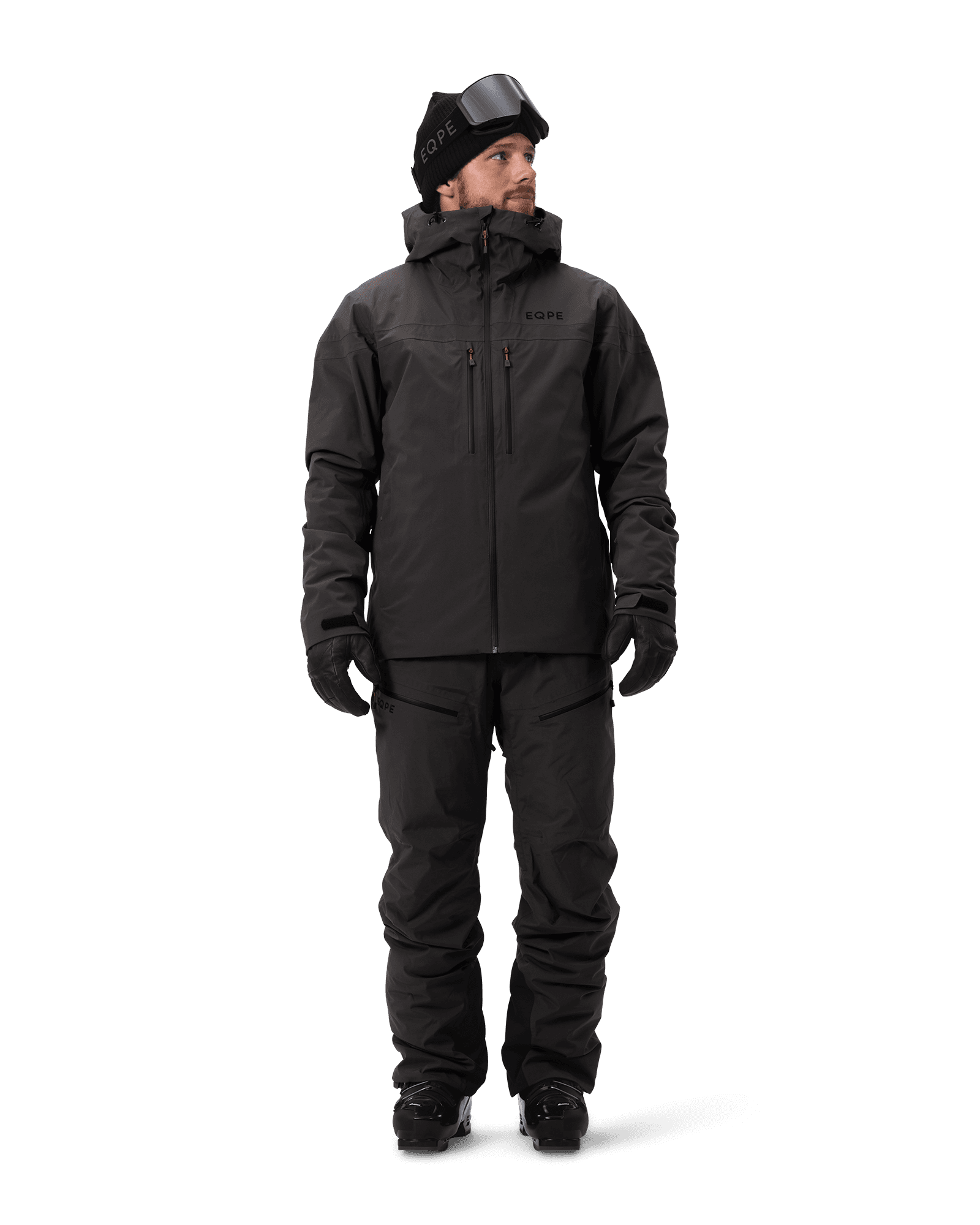 Descent Ski Set M Graphite Grey