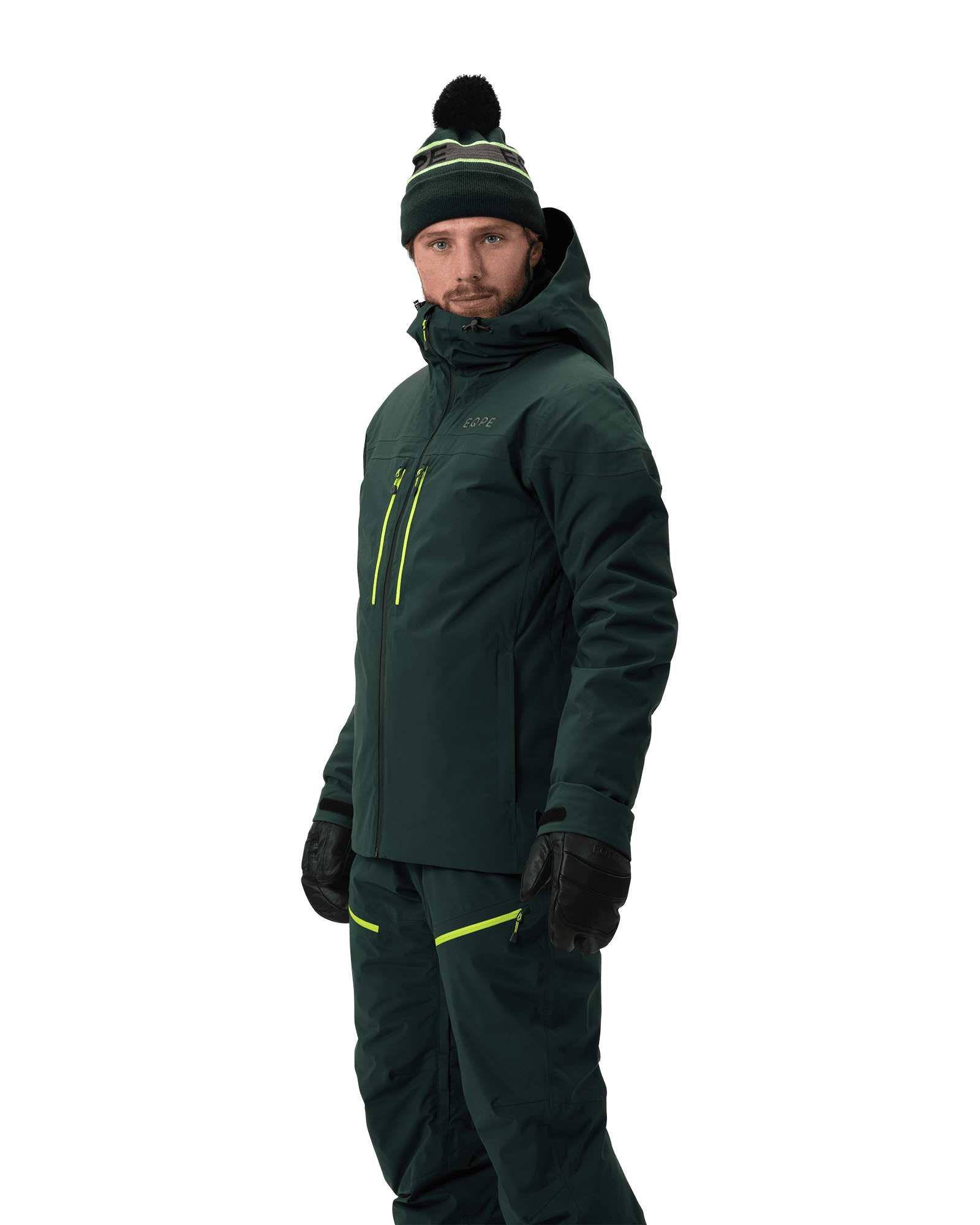 Descent Ski Set M Forest Green