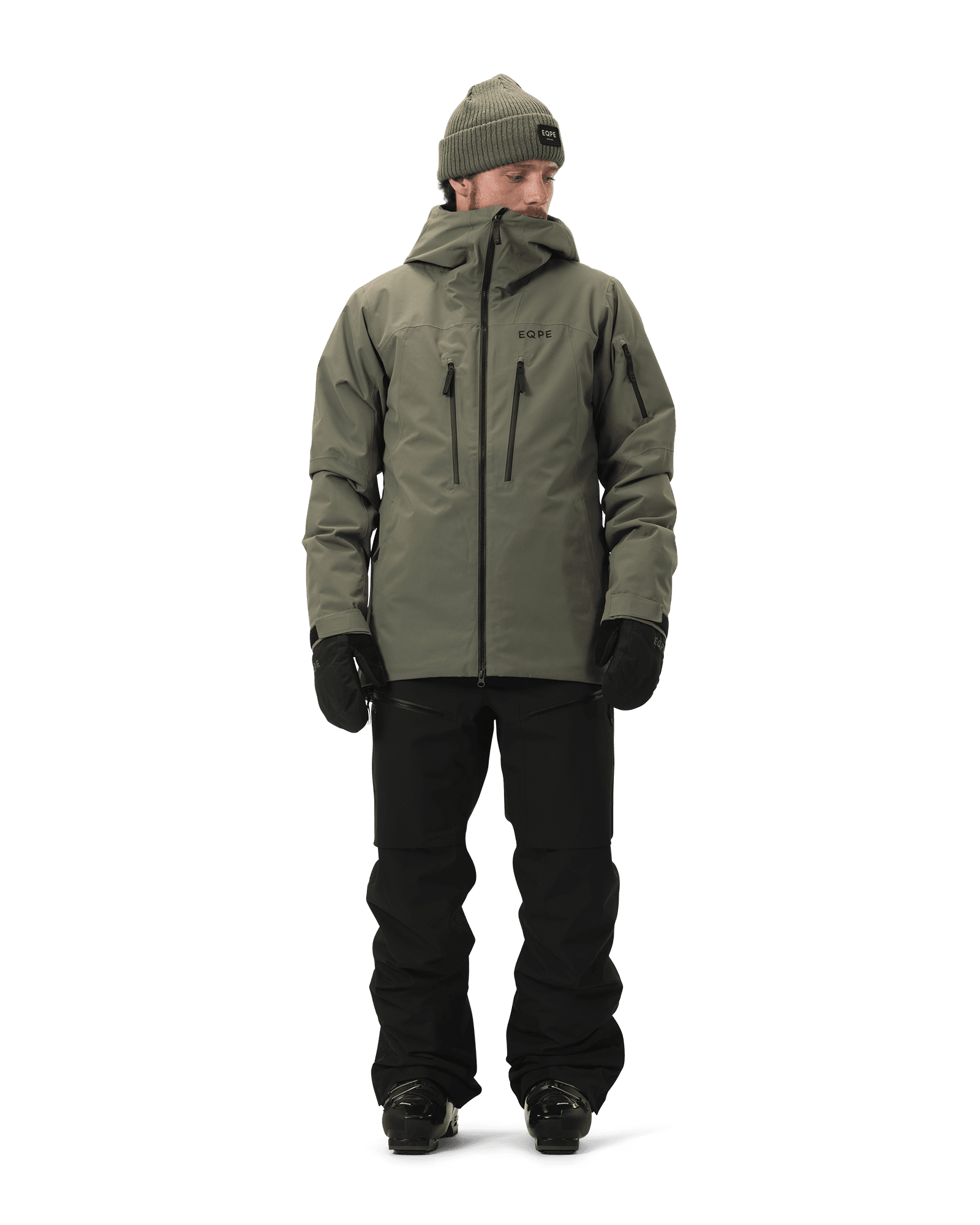 Ridge Ski Set M Lichen Green