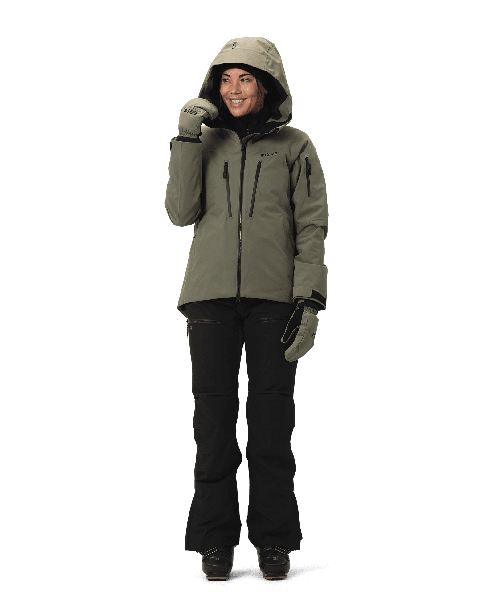 Ridge Ski Set W Lichen Green