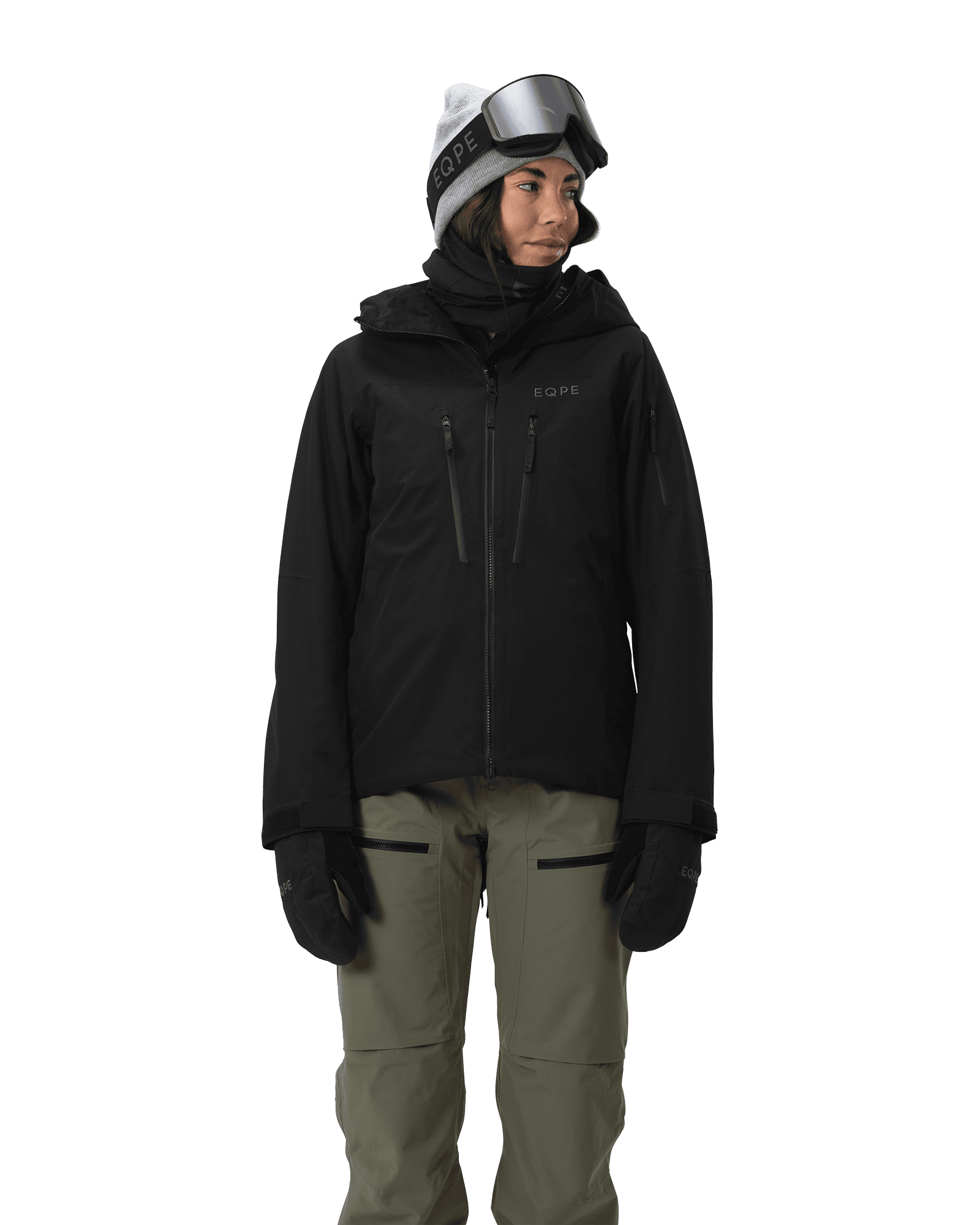 Ridge Ski Set W Deep Black