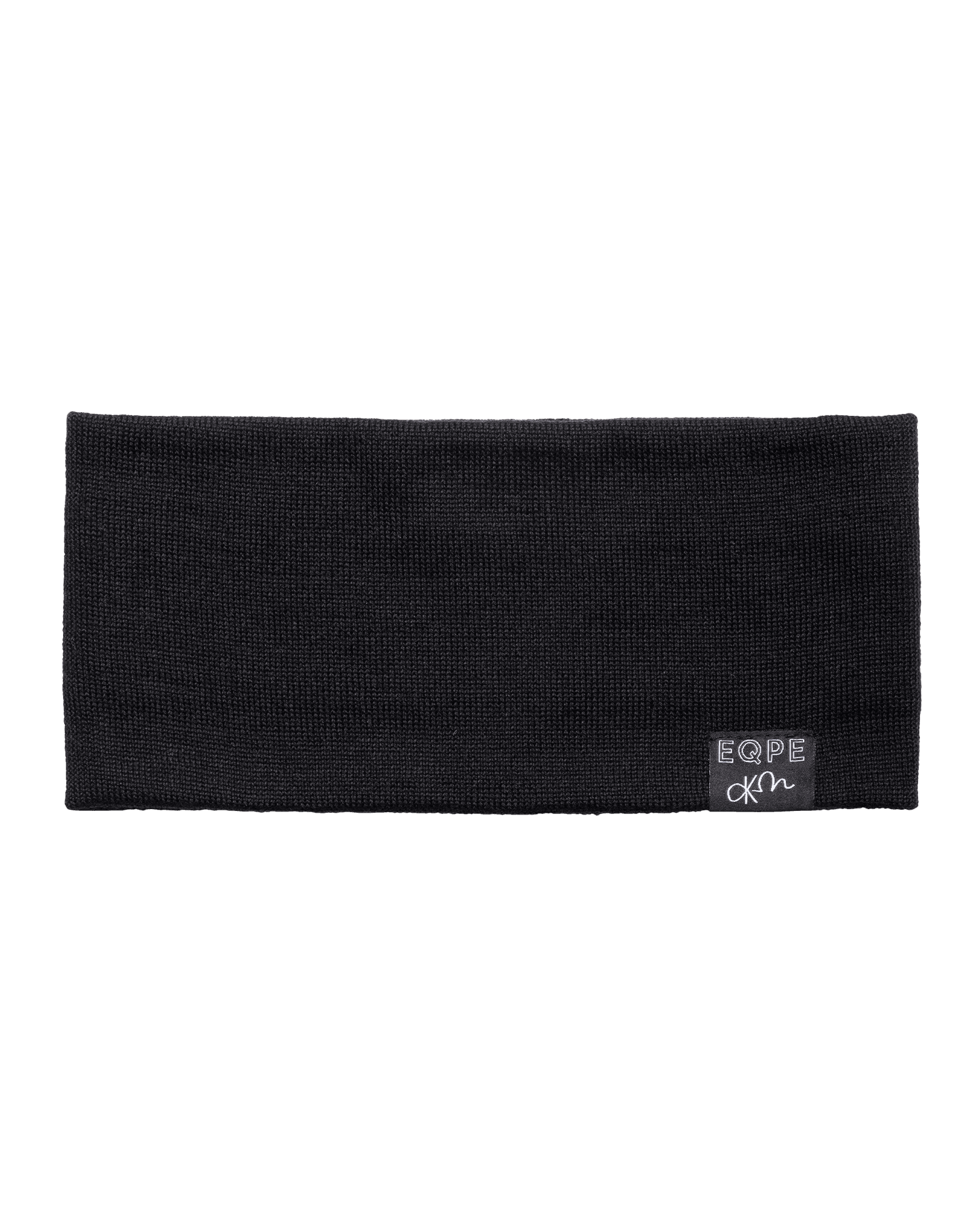 Laatege Wool Headband Deep Black